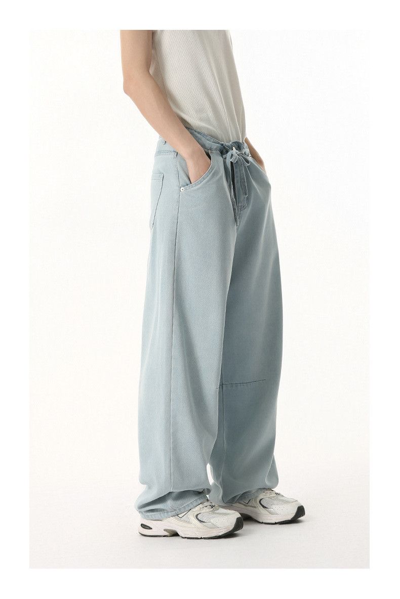 Japanese Brand Men's Japanese Retro Cleanfit Straight Loose Fit Jeans Size US 32 / EU 48 - 4 Thumbnail