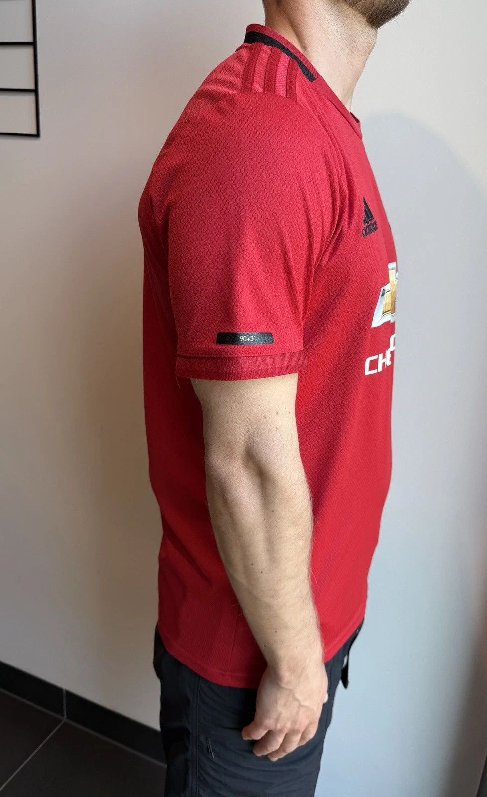 Adidas Manchester United 2019 2020 Home Jersey Shirt Soccer Size US M / EU 48-50 / 2 - 5 Thumbnail