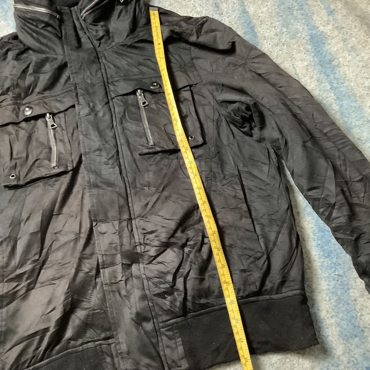 If Six Was Nine × In The Attic × Le Grande Bleu (L.G.B.) Sunfading In The Attic Bikers Jacket Style If Six Was Nine Size US M / EU 48-50 / 2 - 14 Thumbnail
