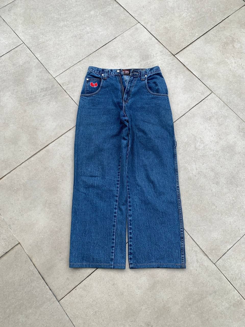Wu-Tang Clan WU TANG BAGGY CARPENTER JEANS Size US 29 - 2 Thumbnail