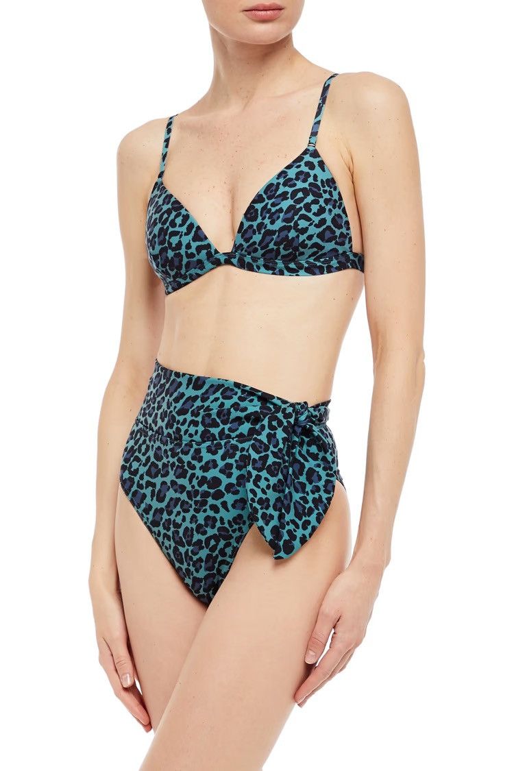 Zimmermann ZIMMERMANN Separates Sculpt leopard triangle bikini top Size M / US 6-8 / IT 42-44 - 2 Thumbnail