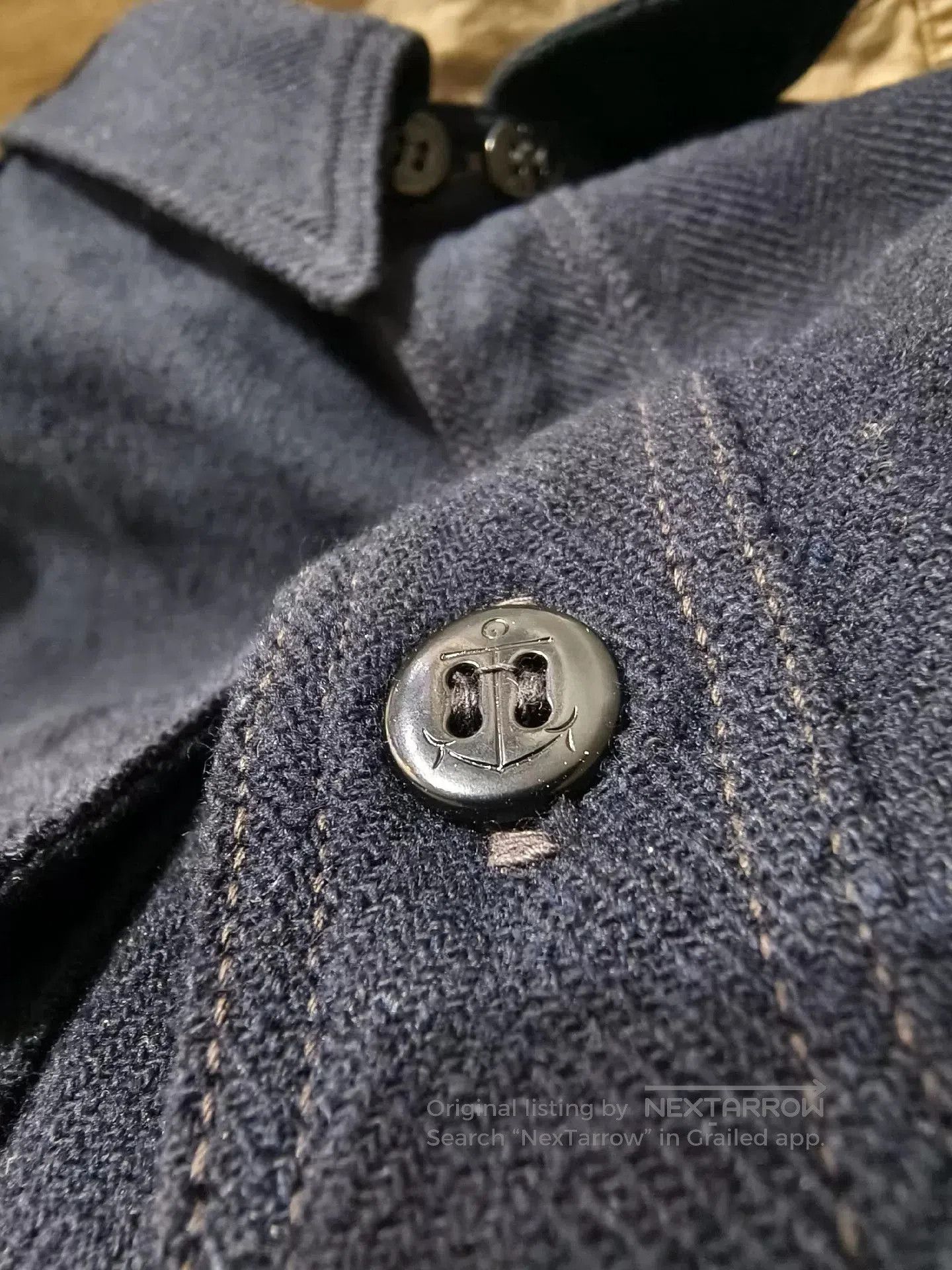 Freewheelers US Navy Officer Wool Shirt. Size US XS / EU 42 / 0 - 6 Thumbnail