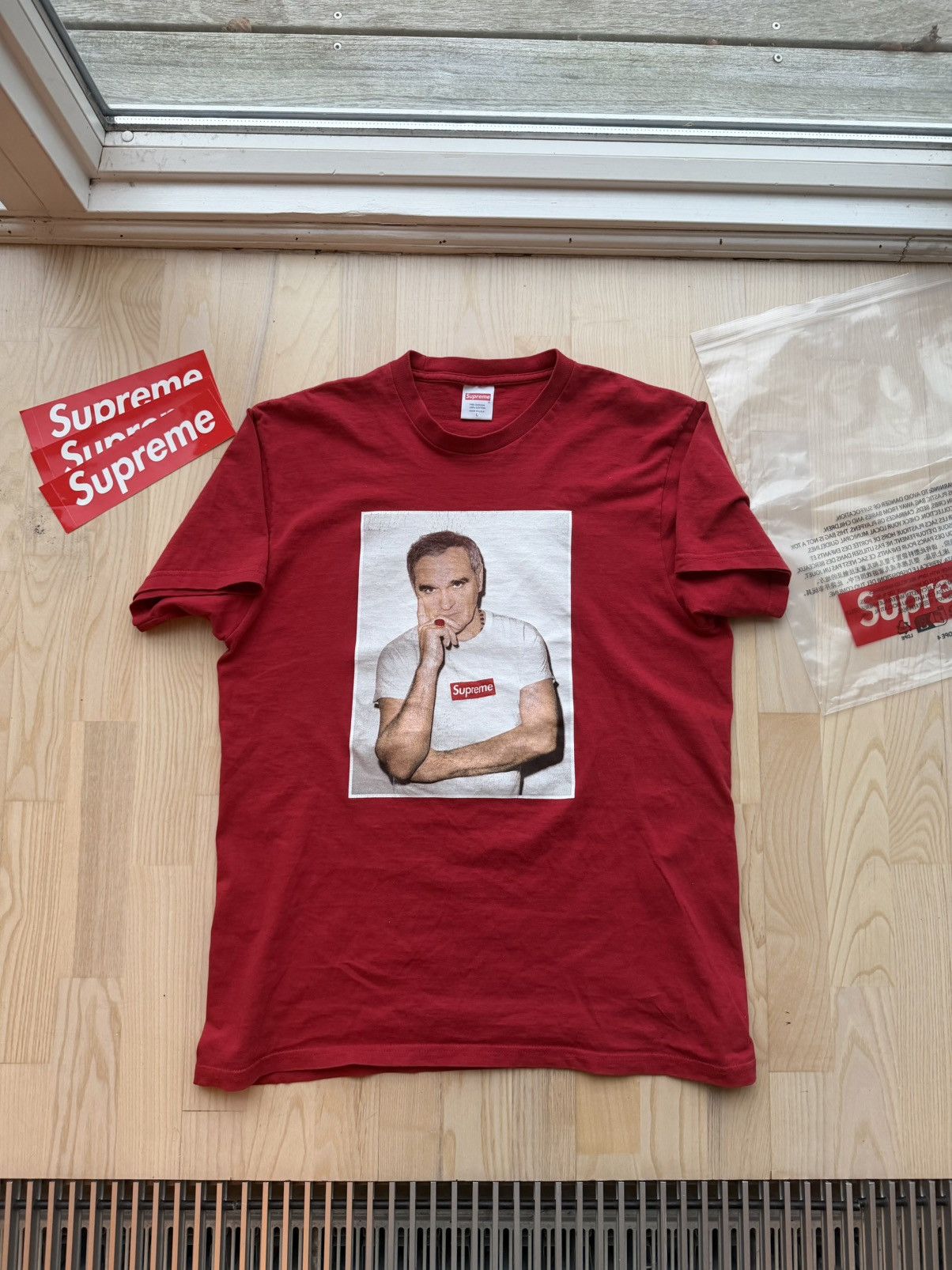 Supreme Supreme X Morrissey T-Shirt (SS 2016) Size US L / EU 52-54 / 3 - 1 Thumbnail
