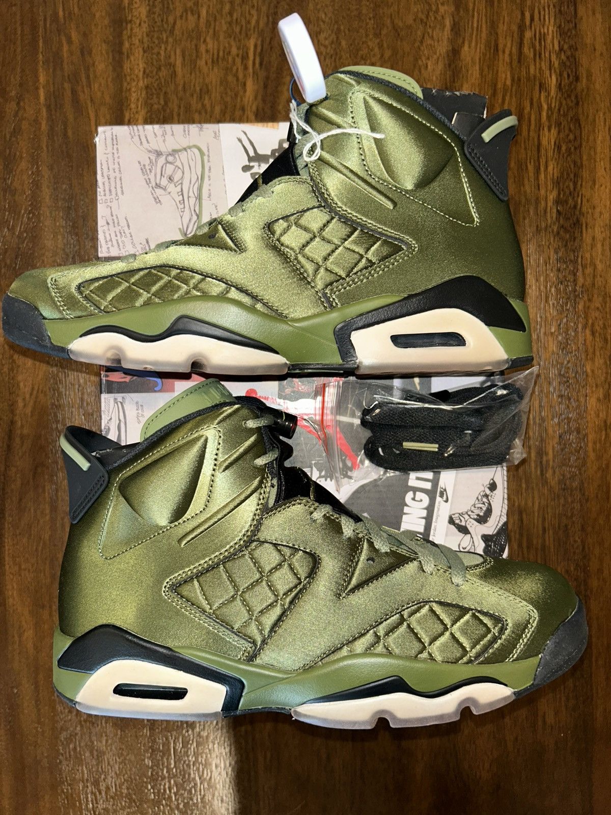 Jordan Brand × Nike Jordan 6 Pinnacle Flight Jacket Size 9 Deadstock AH4614-303 Size US 9 / EU 42 - 2 Thumbnail