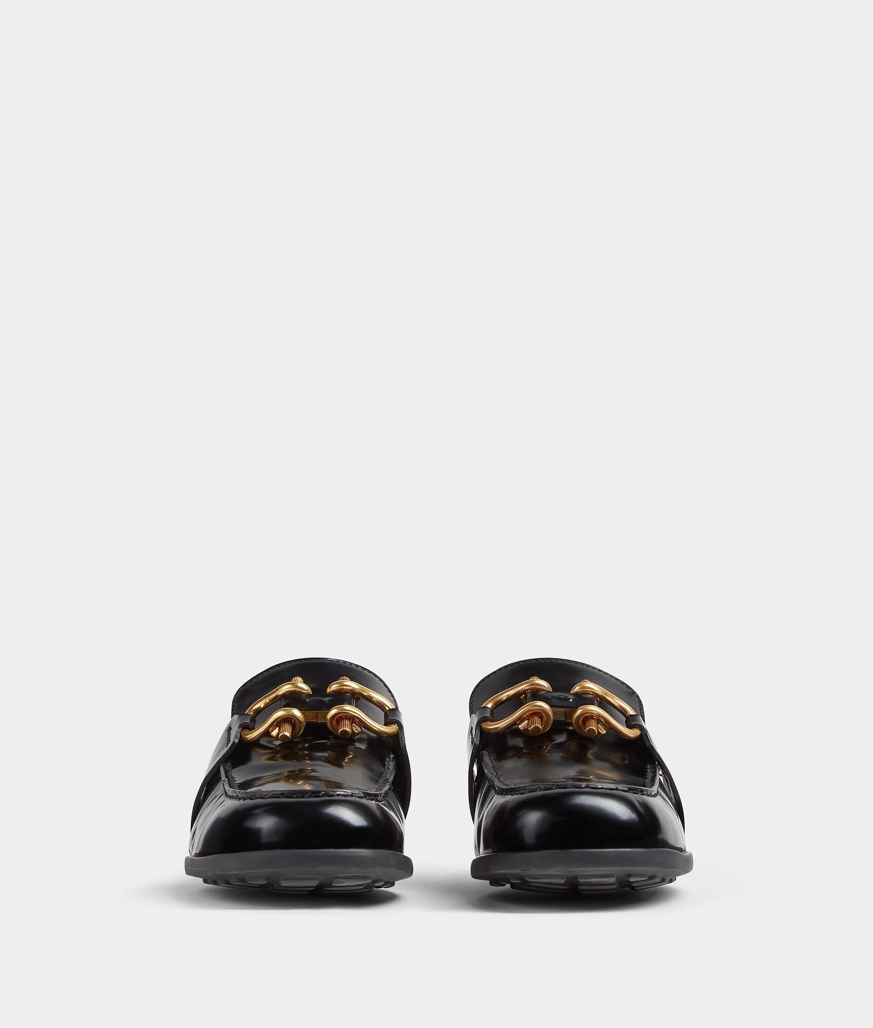 Bottega Veneta o1n1vont0125 Monsieur Loafers in Black Size US 6 / IT 36 - 2 Thumbnail