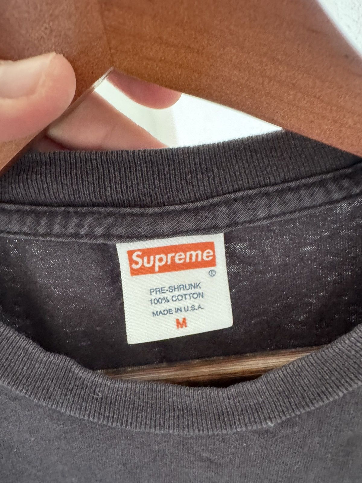 Supreme × Wtaps Too Black Too Strong Tee Size US M / EU 48-50 / 2 - 4 Thumbnail