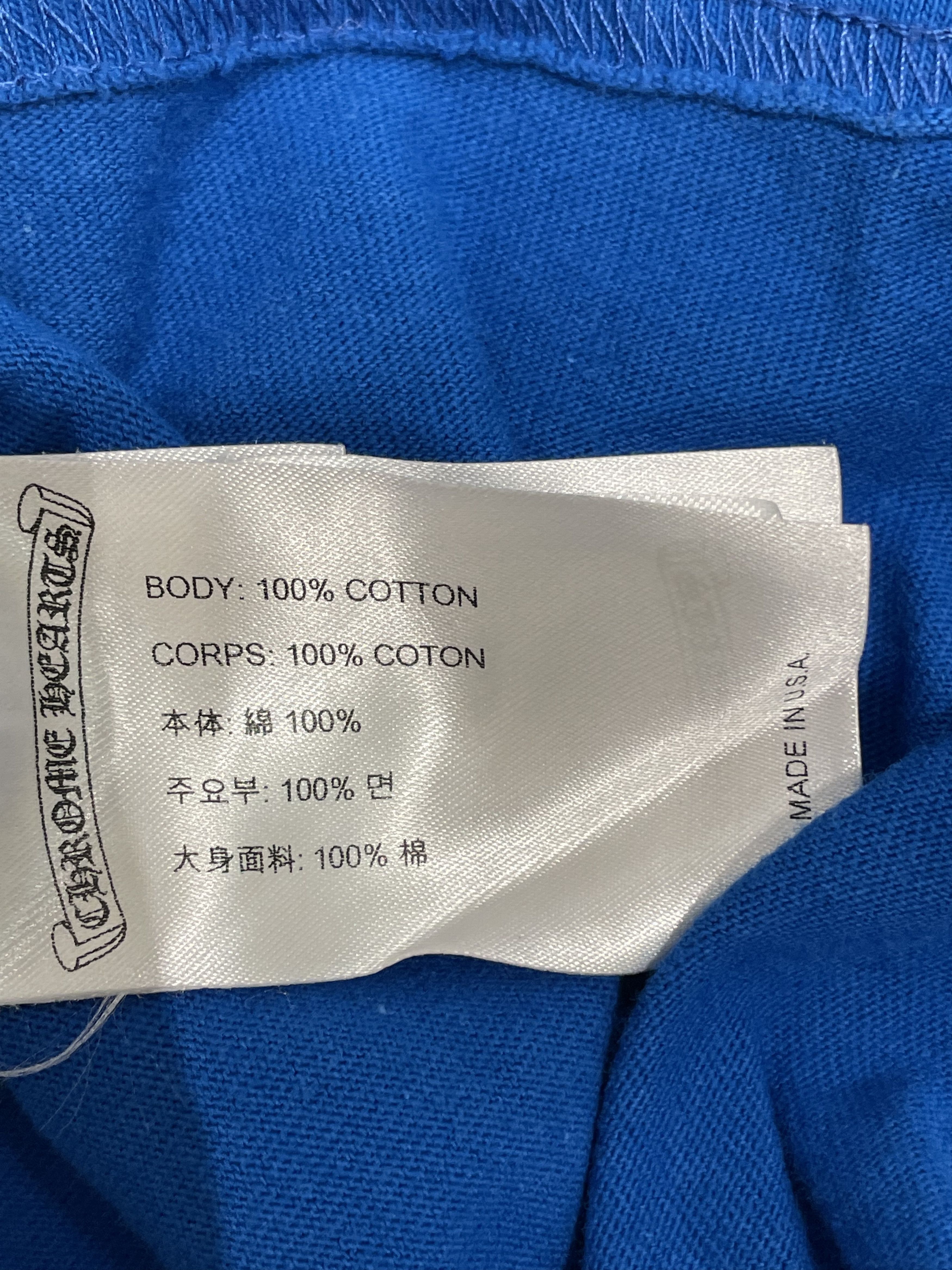 Chrome Hearts Chrome Hearts Matty Boy Space Blue Short Sleeve Tee Size US XS / EU 42 / 0 - 12 Thumbnail