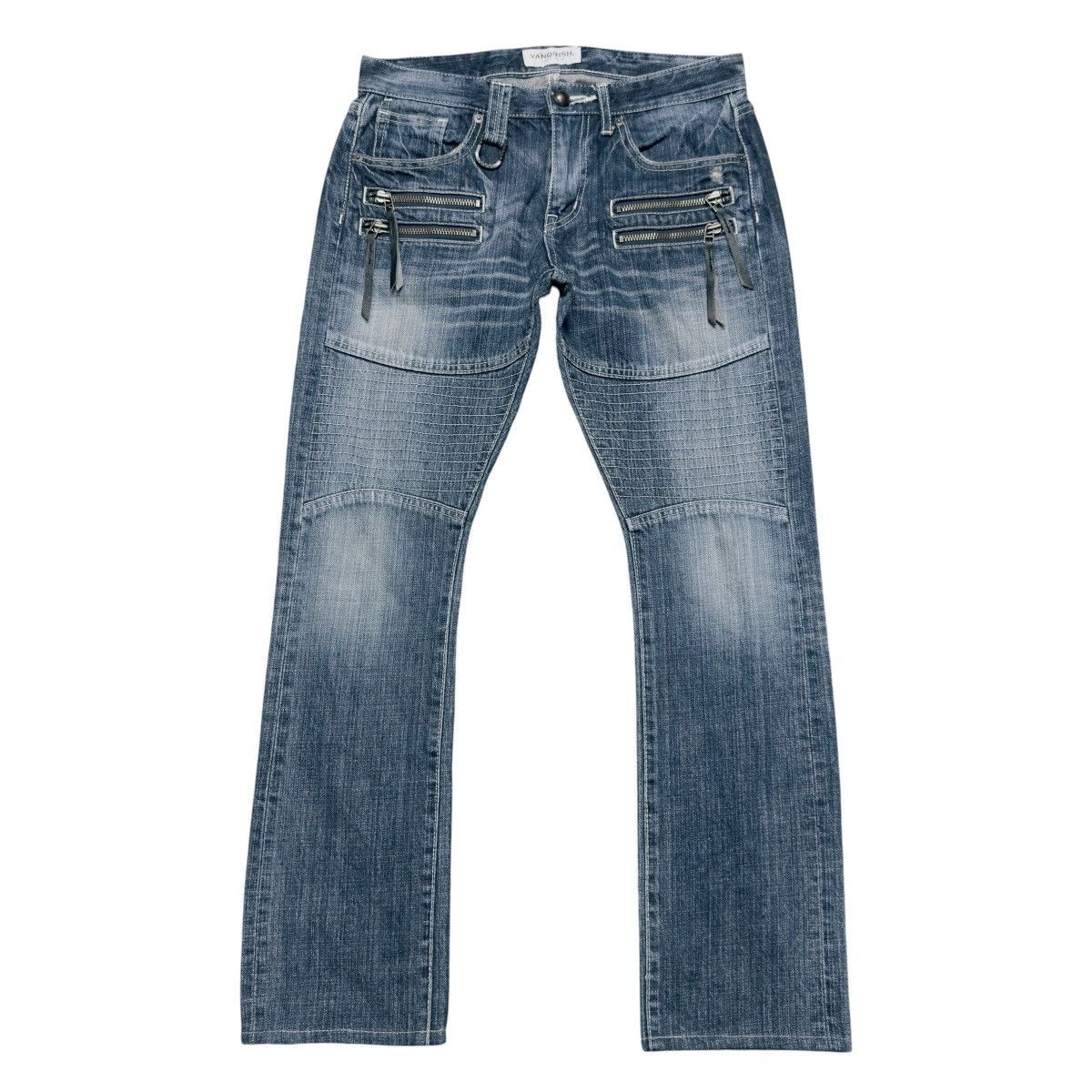 Vanquish Vintage Vanquish Denim Biker Jeans Balmain Size US 30 / EU 46 - 1 Thumbnail