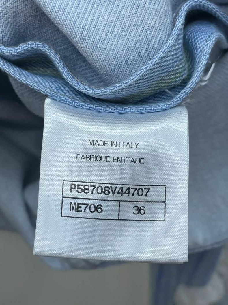 Chanel Chanel Hollow-out camellia denim jacket 2504-Nextarrow Size XS / US 0-2 / IT 36-38 - 7 Thumbnail