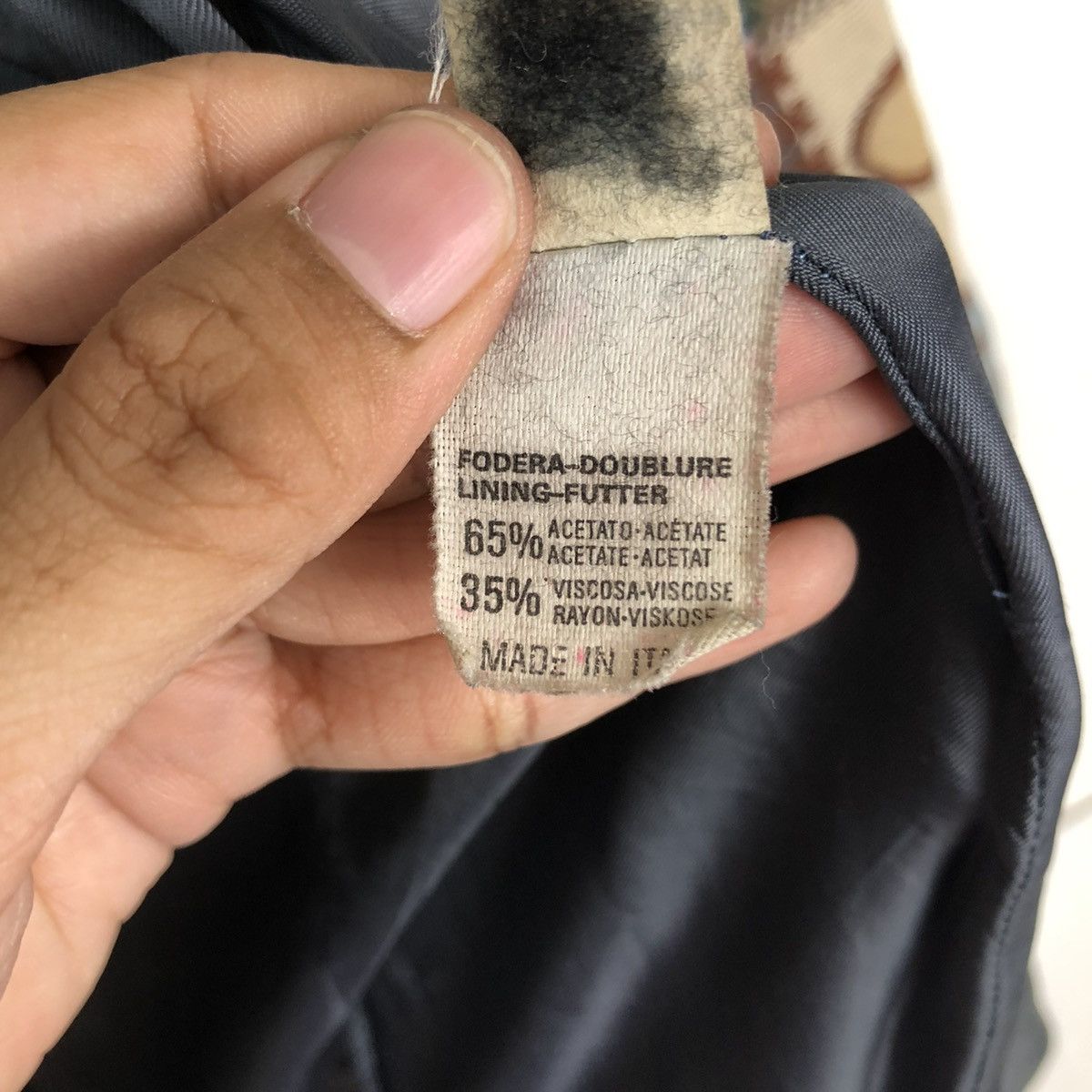 Designer 📌VINTAGE PATCHWORK DESIGN ART VALENTINA ITALY Size US S / EU 44-46 / 1 - 21 Thumbnail