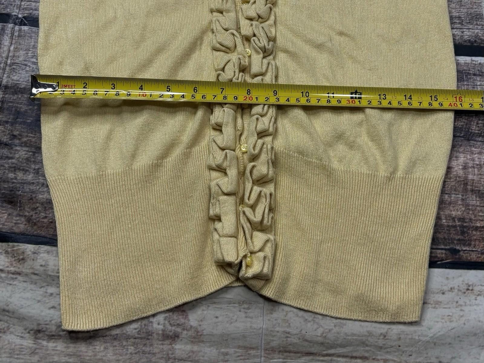 Other Moda International Cardigan Sweater Womens S Cashmere Silk Size S / US 4 / IT 40 - 10 Thumbnail