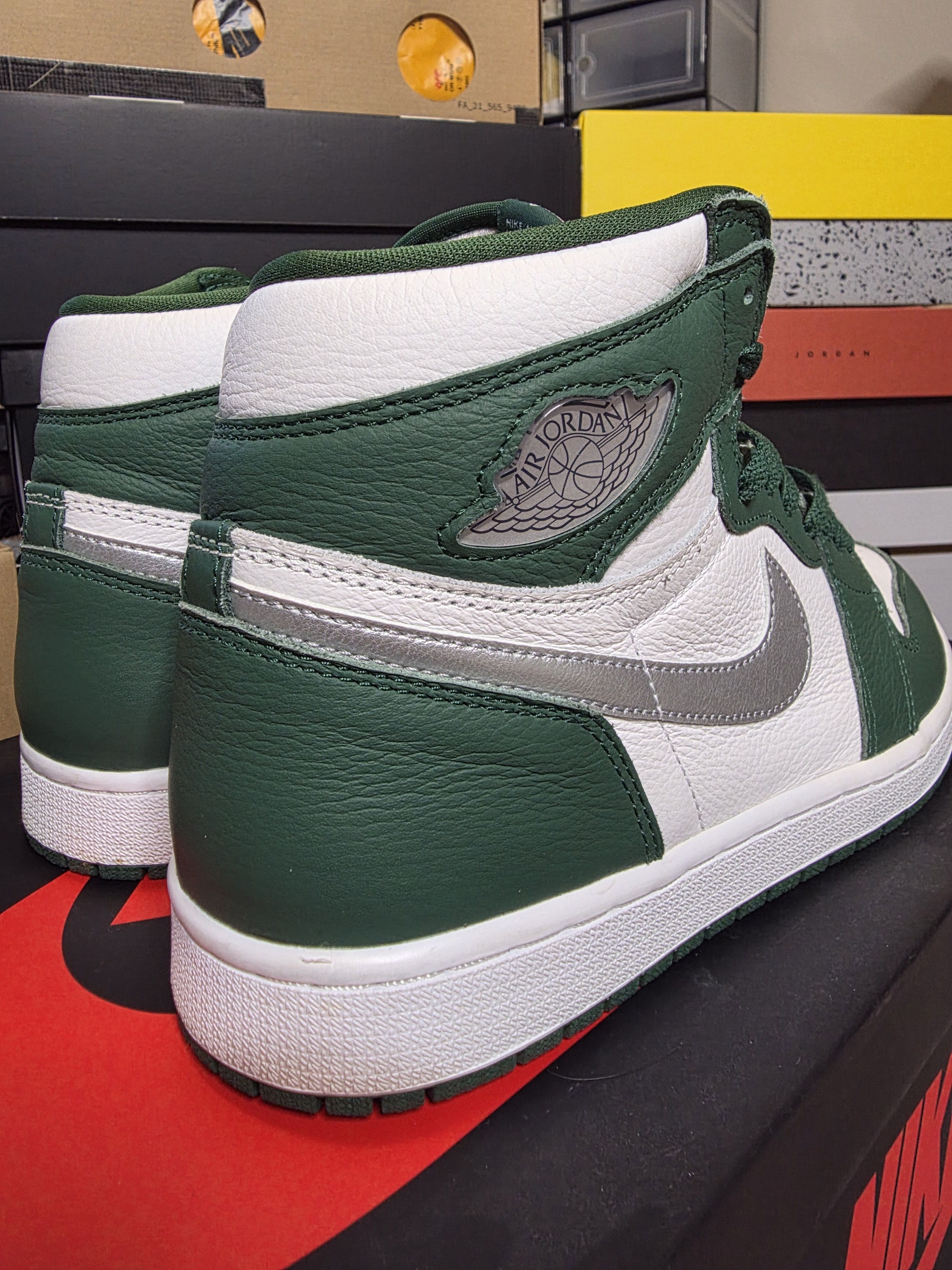 Jordan Brand Air Jordan 1 High Gorge Green Size US 11 / EU 44 - 6 Thumbnail