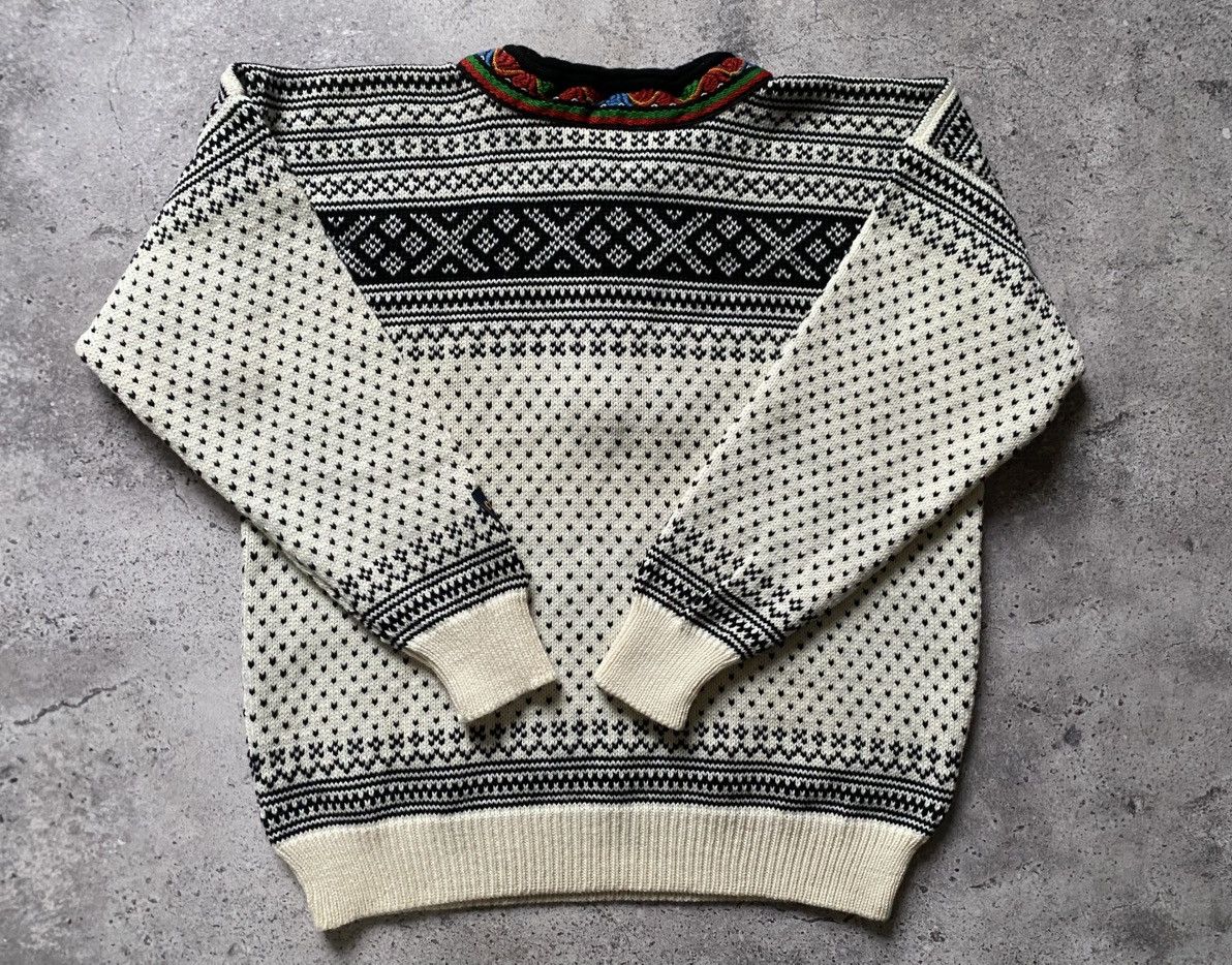 Dale Of Norway Vintage Dale Of Norway Sweater Icelandic Men's Wool Knit Ski Size US M / EU 48-50 / 2 - 11 Thumbnail