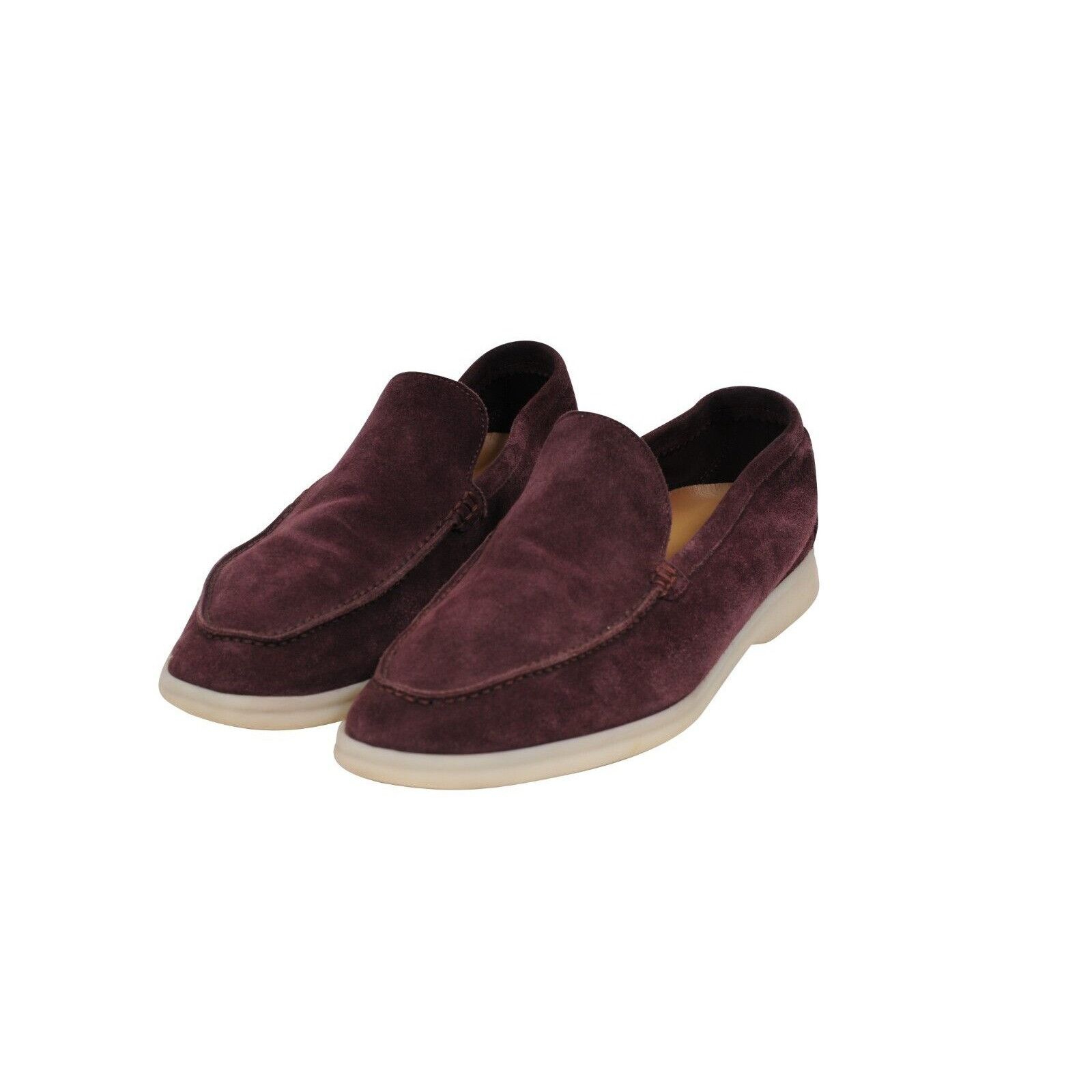 Loro Piana Burgundy Red Suede Summer Walk - 01919 Size US 8.5 / EU 41-42 - 3 Thumbnail