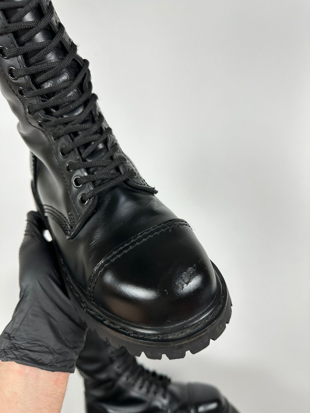 Vintage Vintage Undercover High Leather Steel Toe England Boots Size US 7.5 / EU 40-41 - 22 Thumbnail