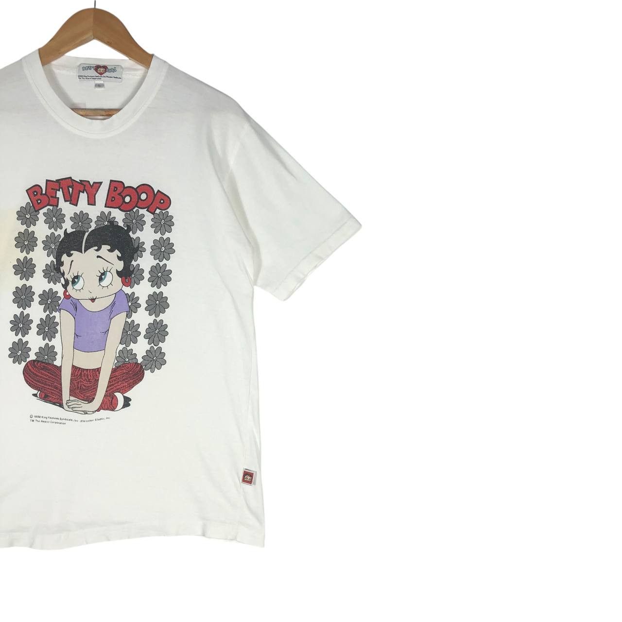 Cartoon Network × Vintage Vintage 90s Betty Boop Tee Size L / US 10 / IT 46 - 4 Thumbnail