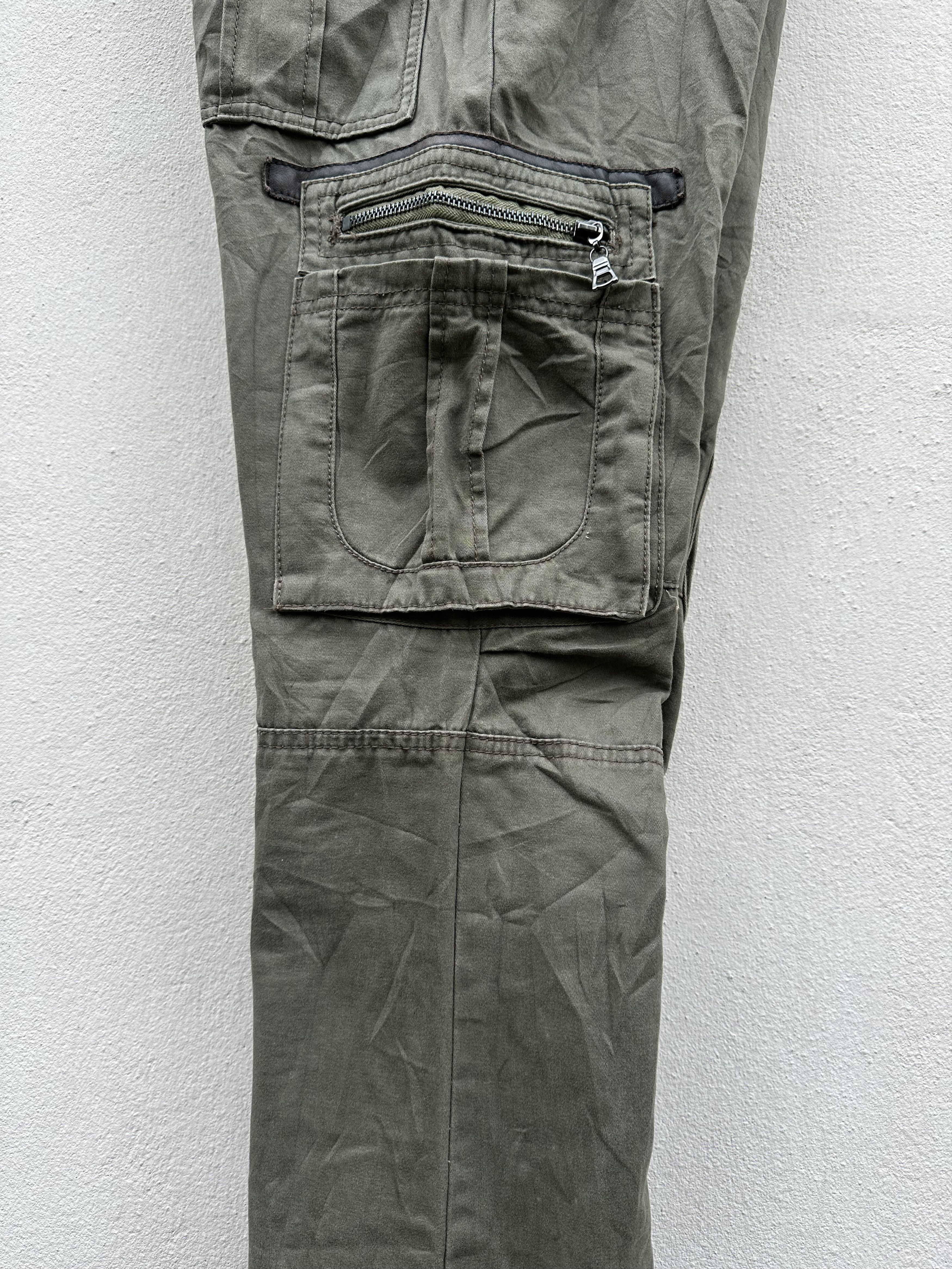 JACKROSE Japanese Brand JackRose Distressed Cargo Trouser Pant Size US 31 - 21 Thumbnail