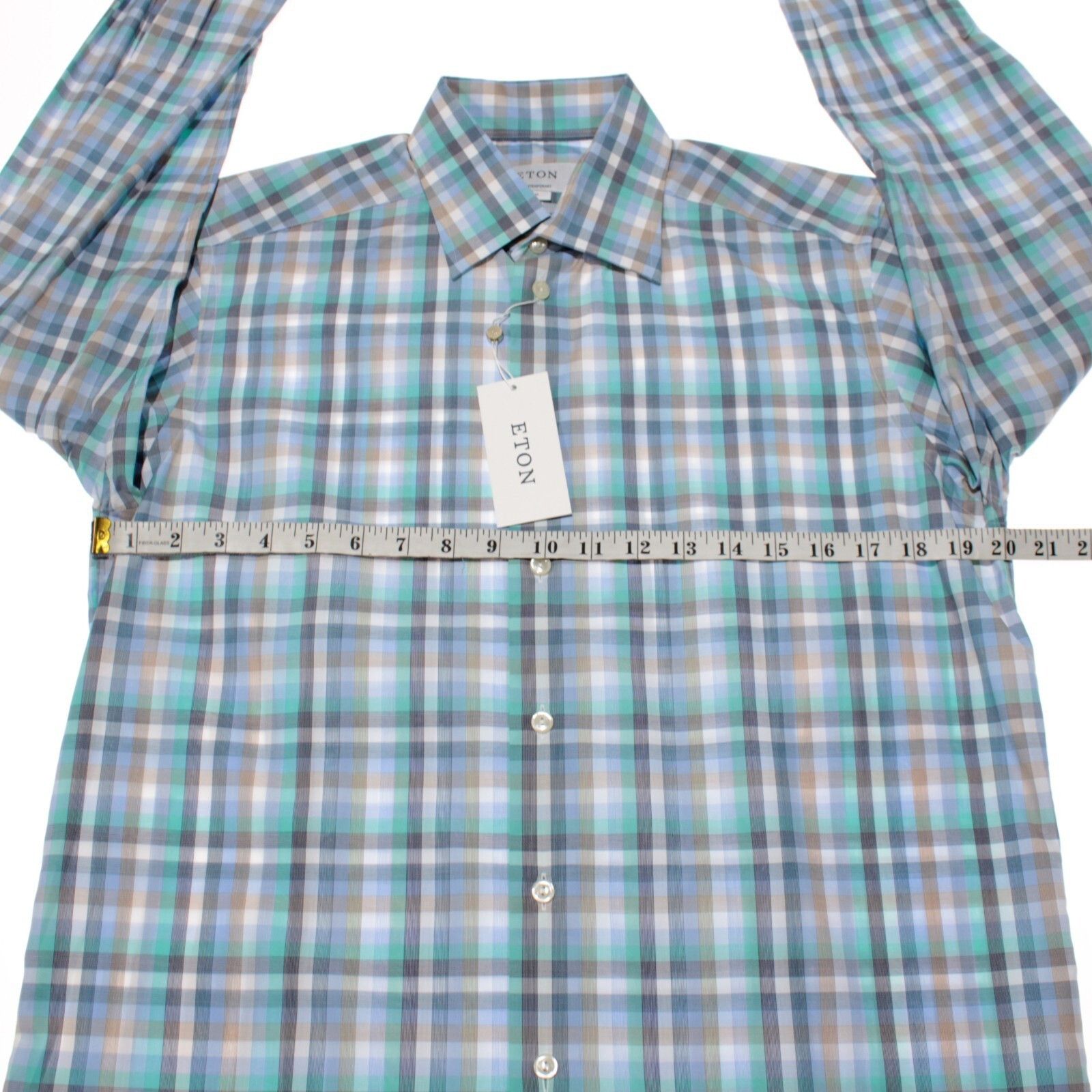 Eton Eton New with tags Shirt Size M US In Blue Size US M / EU 48-50 / 2 - 4 Thumbnail