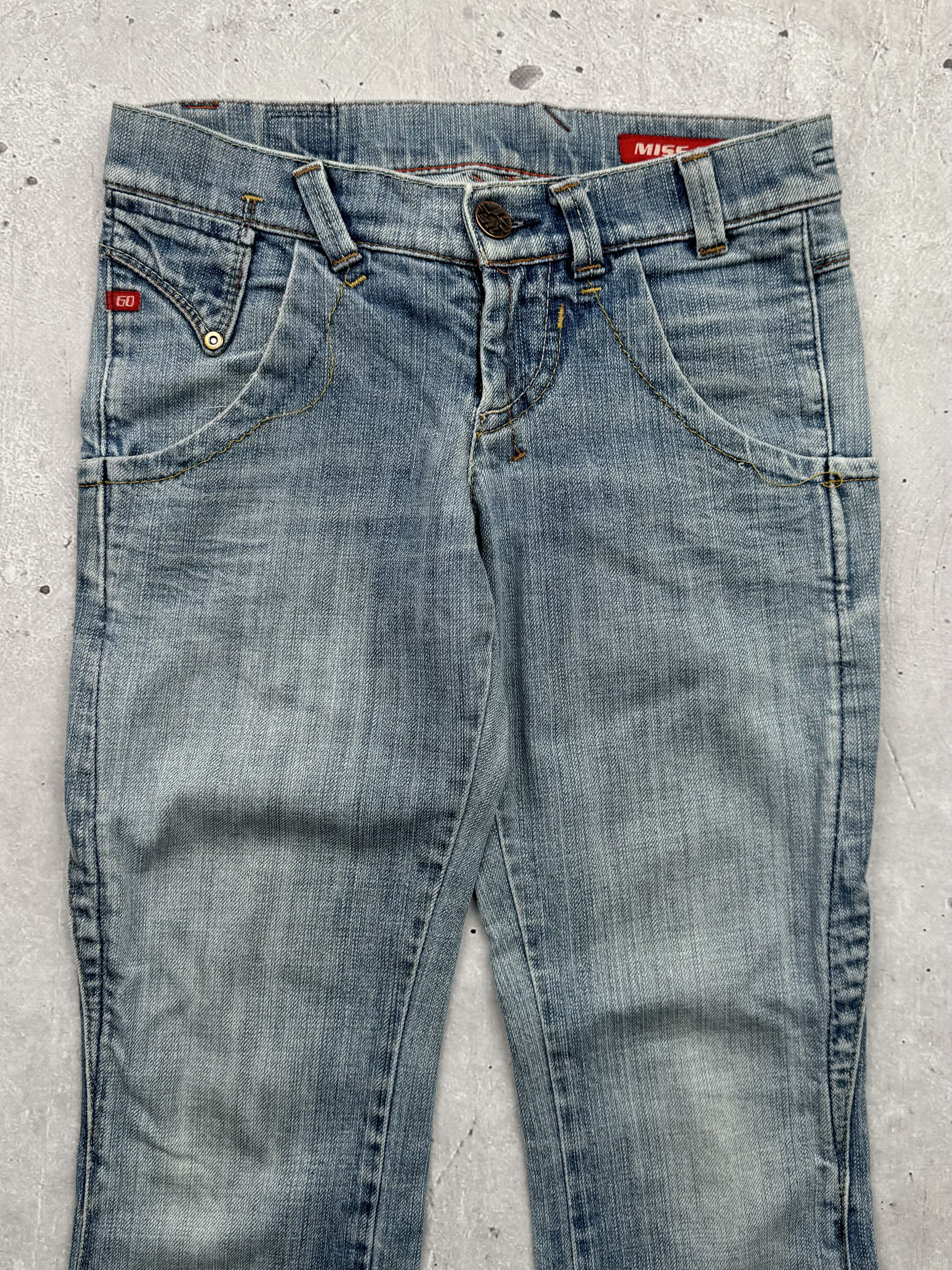 Japanese Brand × Miss Sixty × Vintage Miss Sixty Vintage Flared Cropped Jeans Size 25" / US 0 / IT 36 - 2 Thumbnail