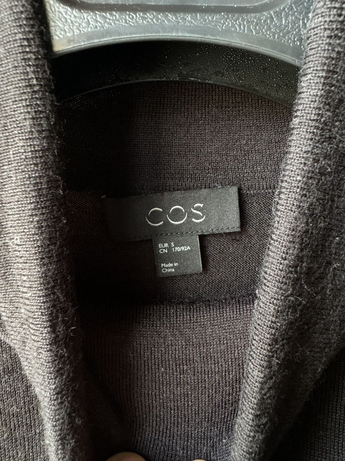 Cos COS Black Turtle Neck Size US S / EU 44-46 / 1 - 3 Thumbnail