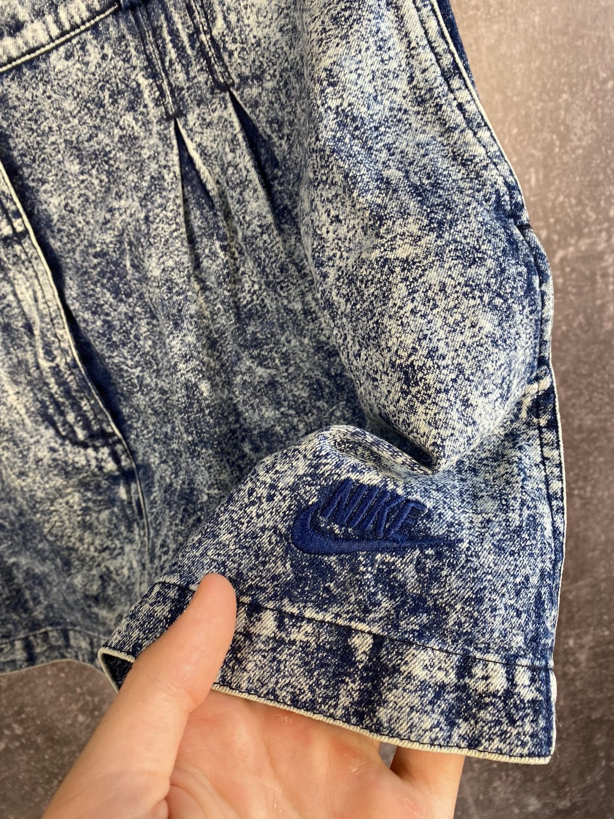 Nike × Nike ACG × Vintage Vintage Nike Challenge Court denim tennis shorts skirt Size US 30 / EU 46 - 3 Thumbnail