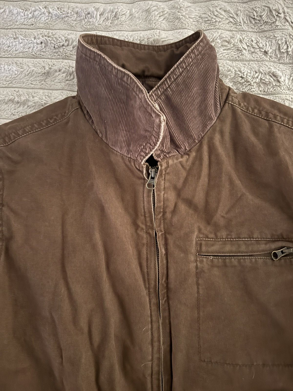 Vintage vintage chicago music vtg guitar thrashed flight jacket coat Size US L / EU 52-54 / 3 - 5 Thumbnail