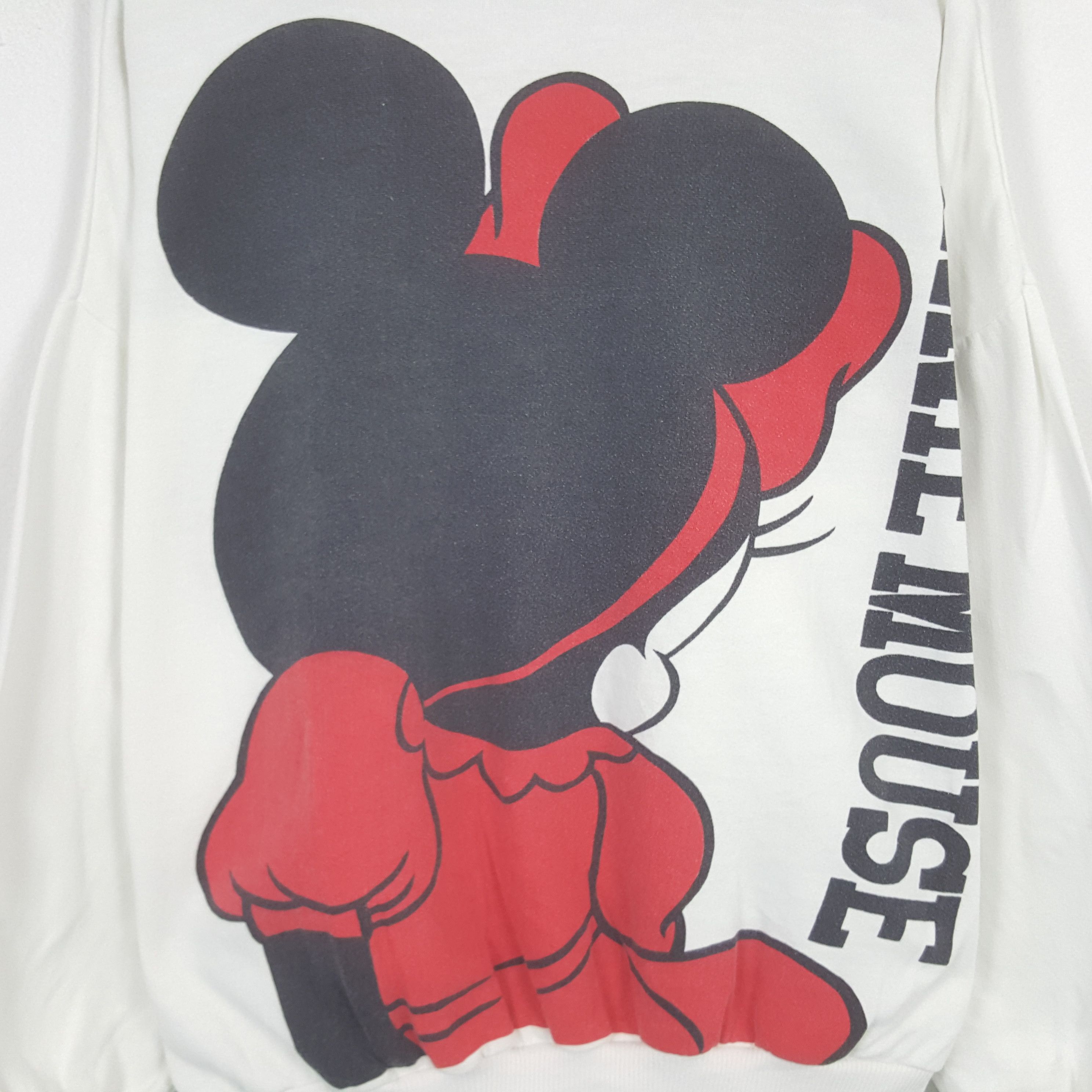 Mickey Mouse Vintage Minnie Mouse Mirror Sweatshirt Size US XL / EU 56 / 4 - 4 Thumbnail