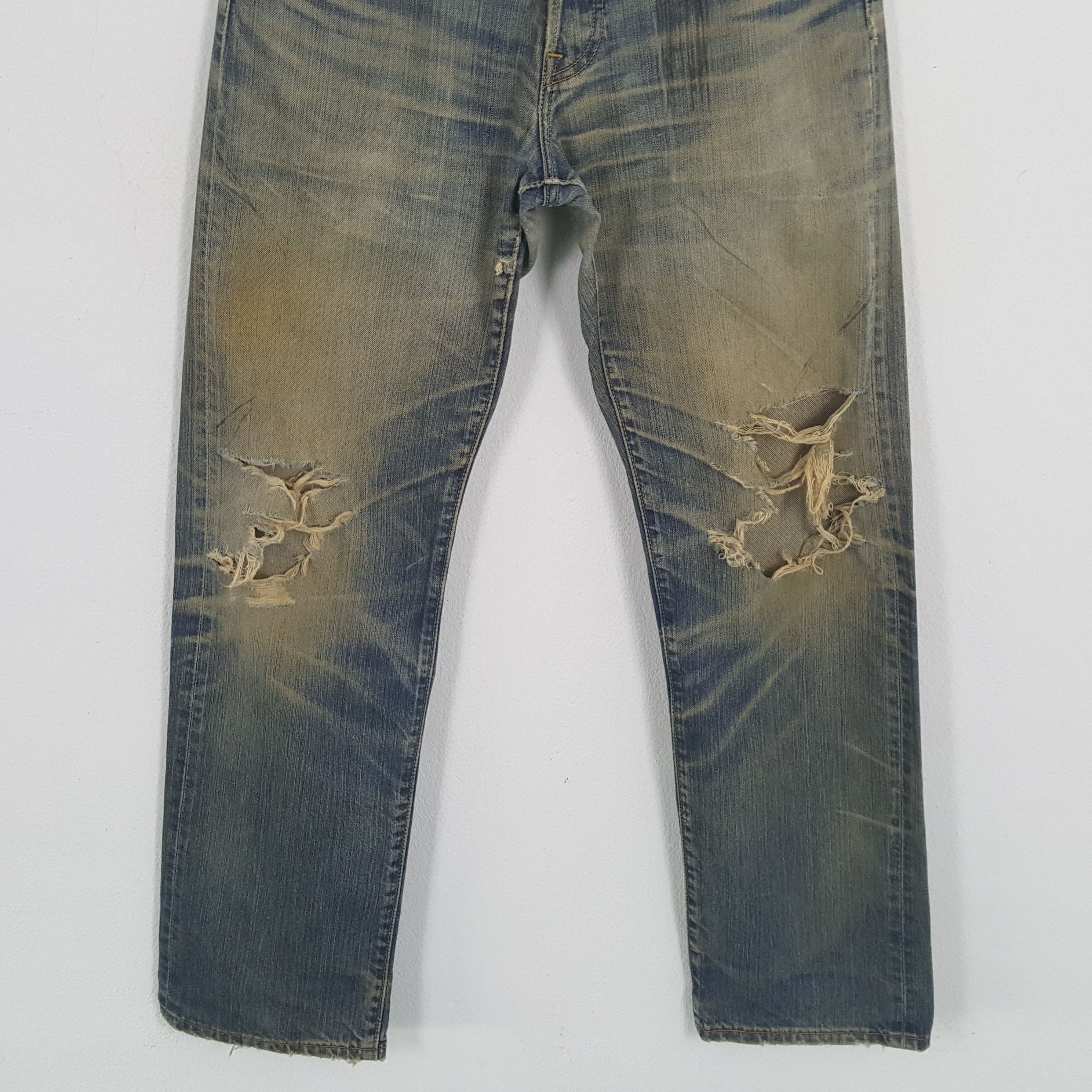 LEVI'S Streetwear Style Distressed Jeans