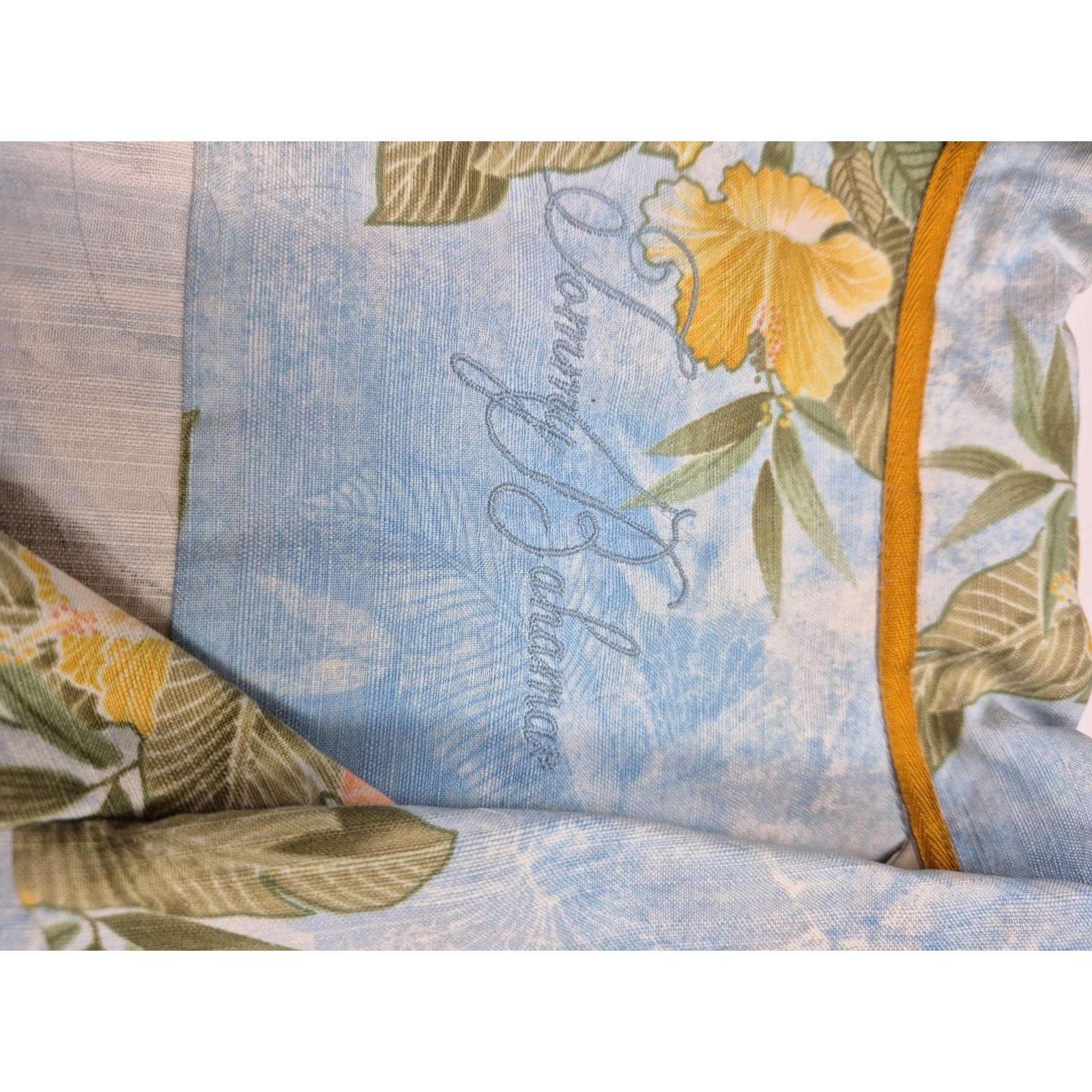 Tommy Bahama 2XL Blue Silk Tommy Bahama Hawaiian Shirt - Button-Up Male Fashion Size US XXL / EU 58 / 5 - 3 Thumbnail