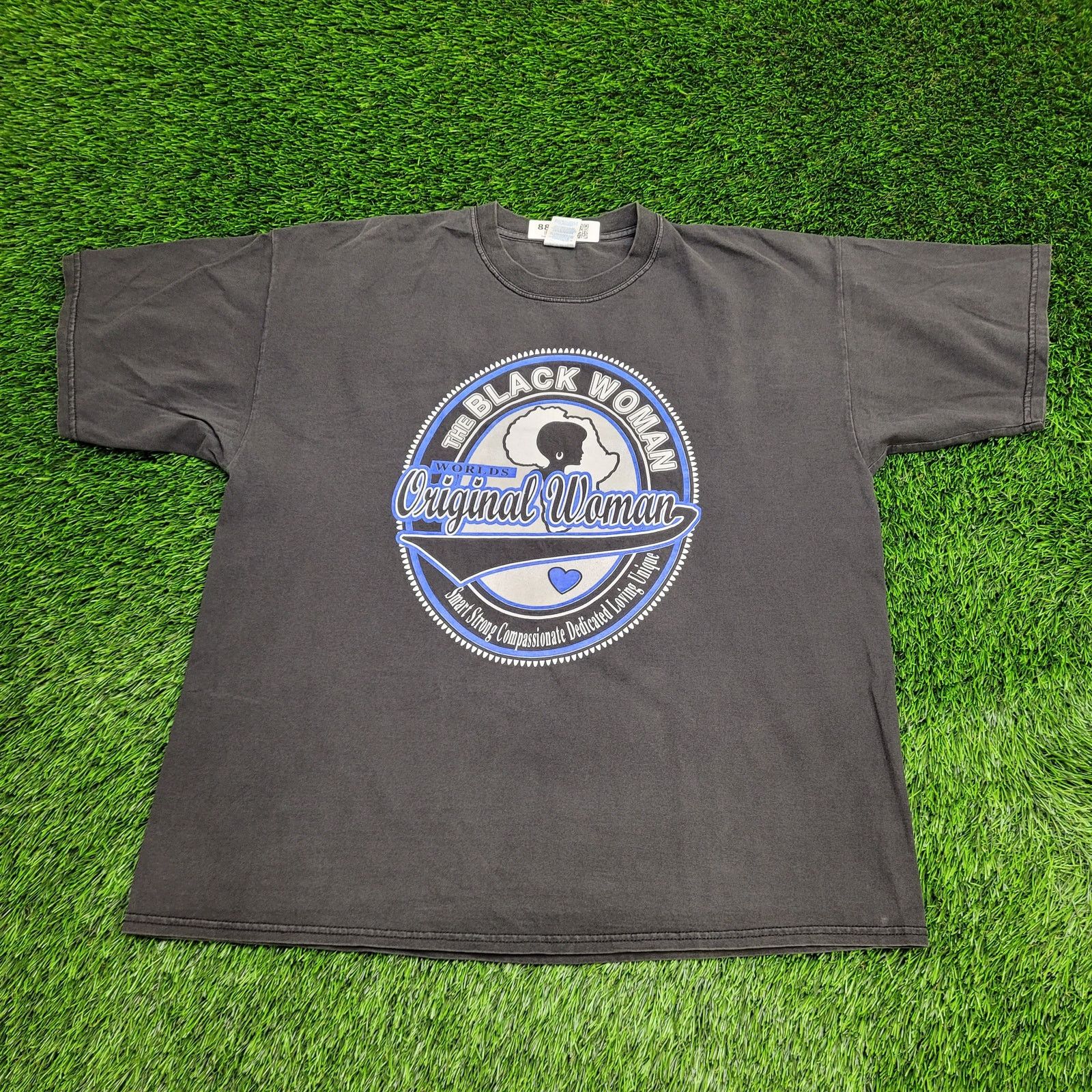 Gildan VTG 90s Black History Marcus Garvey T-Shirt 2XL Afrocentric Size US XXL / EU 58 / 5 - 1 Thumbnail