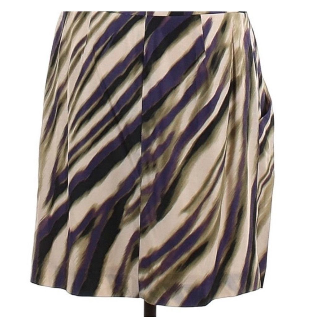 Ann Taylor Ann Taylor silk blend skirt with pockets Size 28" / US 6 / IT 42 - 5 Thumbnail