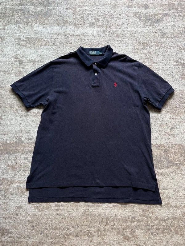 Polo Ralph Lauren Polo Ralph Lauren Small Pony Sz XL Navy Red 2000s Size US XL / EU 56 / 4 - 1 Thumbnail