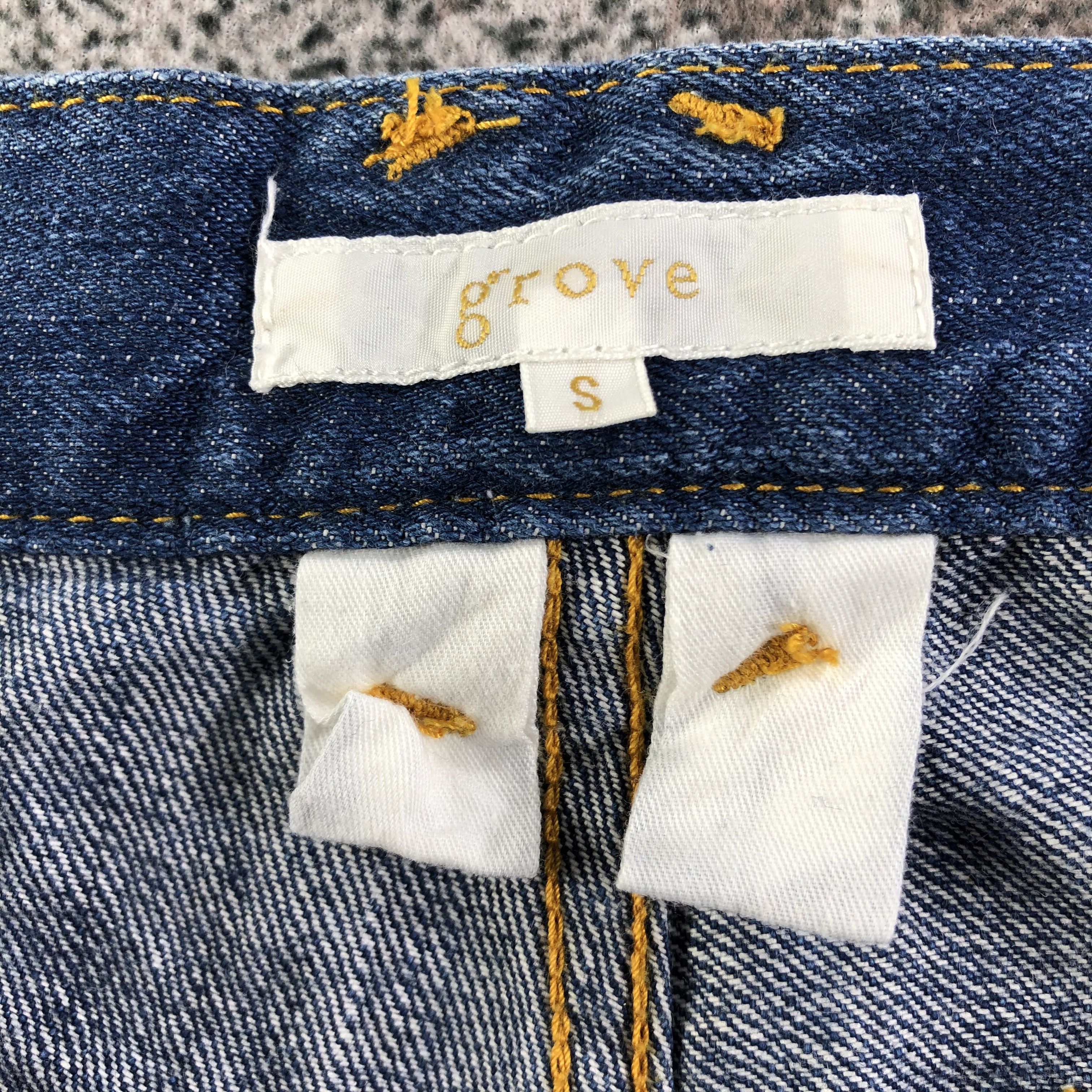 Japanese Brand Grove Blue Flared Jeans KJ2134 Size US 28 / EU 44 - 7 Thumbnail