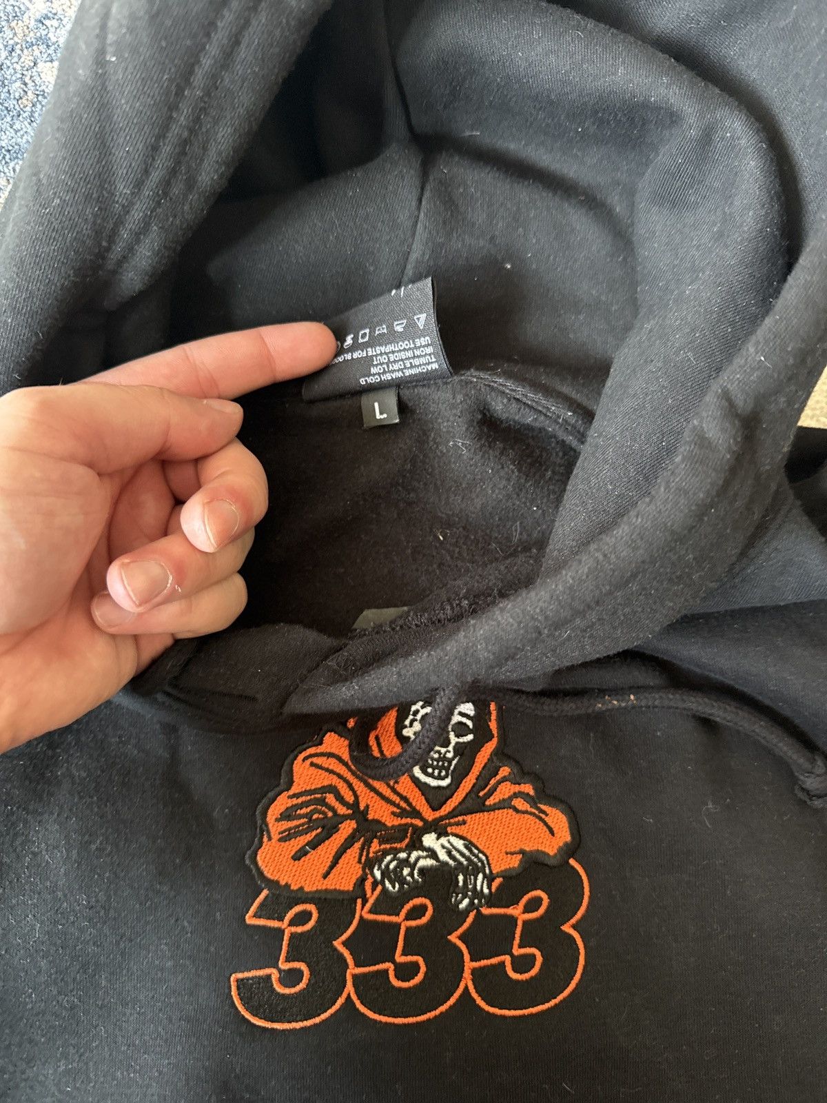 Half Evil Half Evil Orange Reaper Hoodie Size US L / EU 52-54 / 3 - 5 Thumbnail
