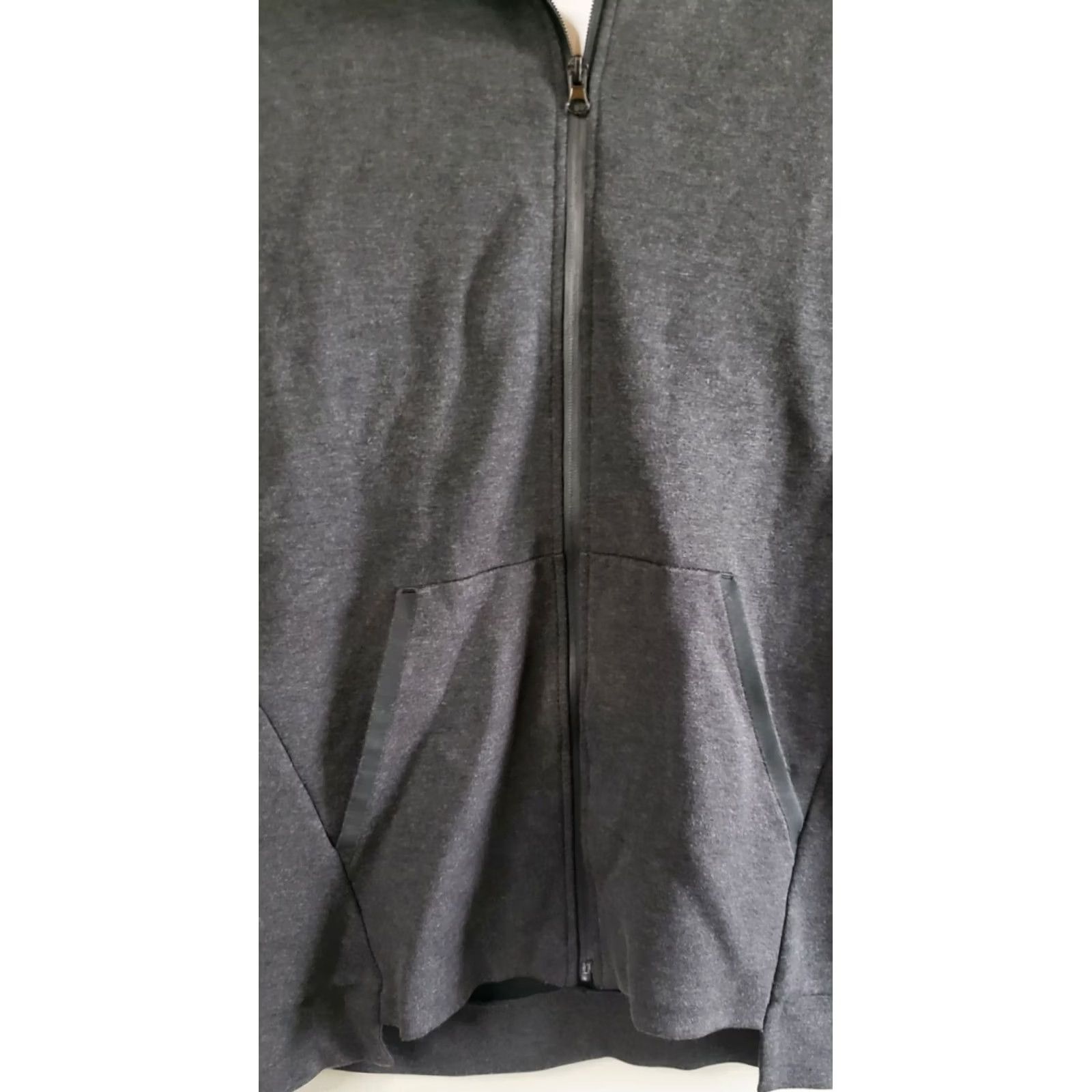 Champion Champion Women's XL Full Zip Hoodie Gray Athletic Long Sleeve Size XL / US 12-14 / IT 48-50 - 4 Thumbnail