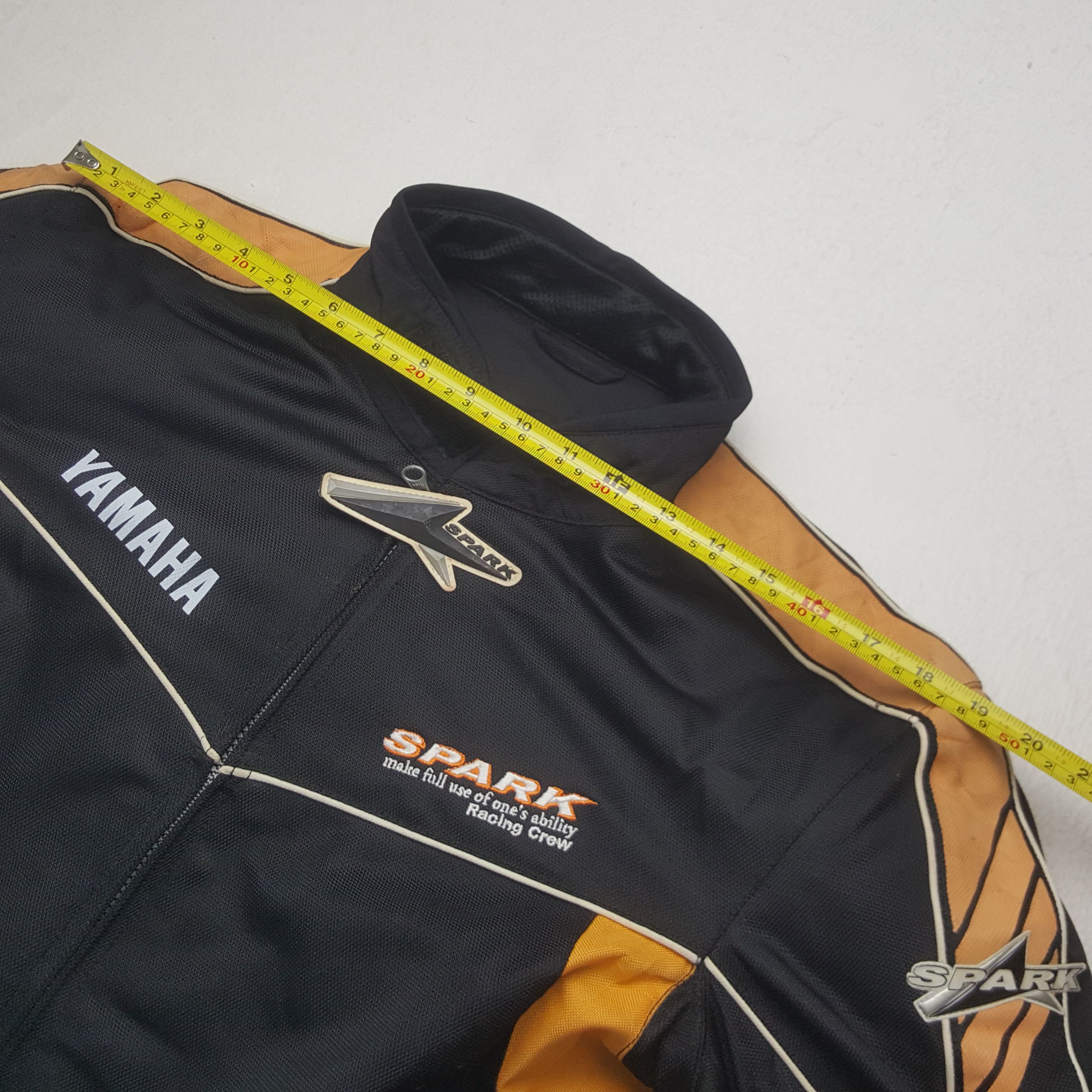 Japanese Brand Vintage Spark Racing Supermoto Yamaha Bikers Jacket 33 Size US M / EU 48-50 / 2 - 6 Thumbnail