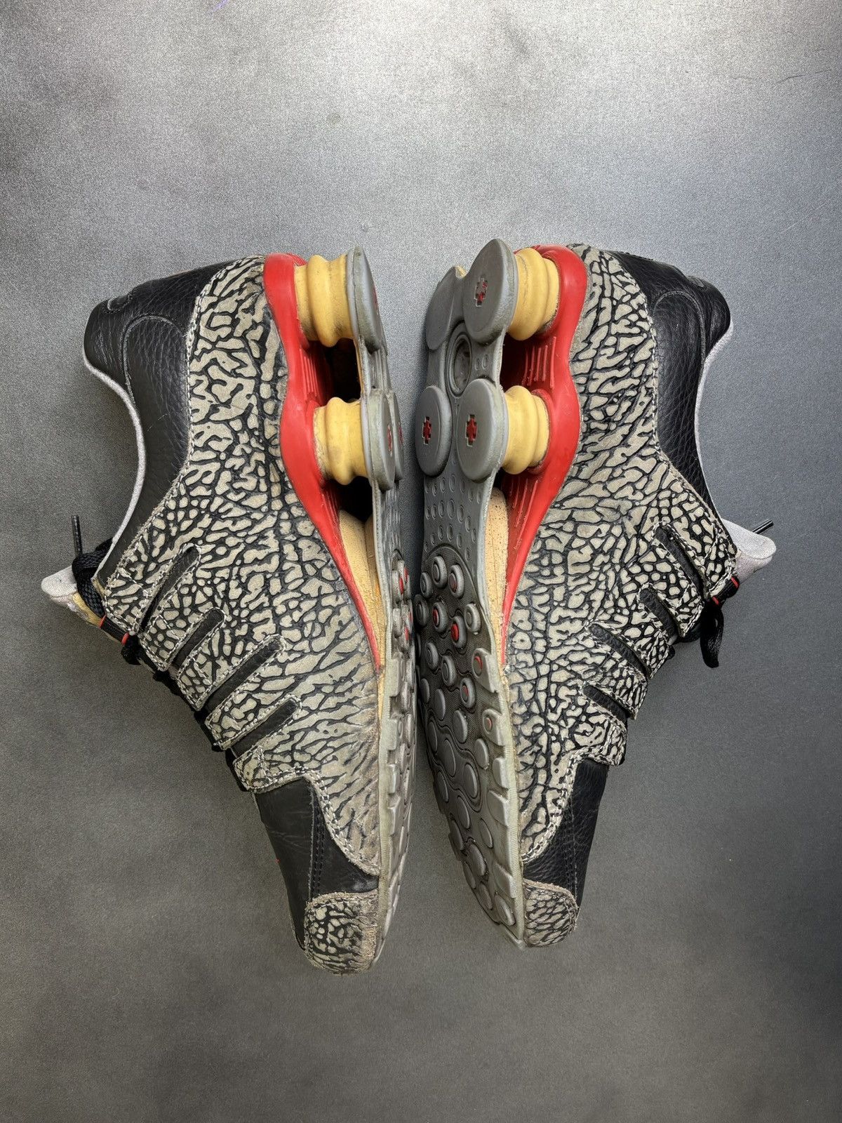 Nike × Vintage 2005 Nike Shox NZ Black Cement 3 VIntage Nike BC3 311377 061 Size US 10.5 / EU 43-44 - 18 Thumbnail