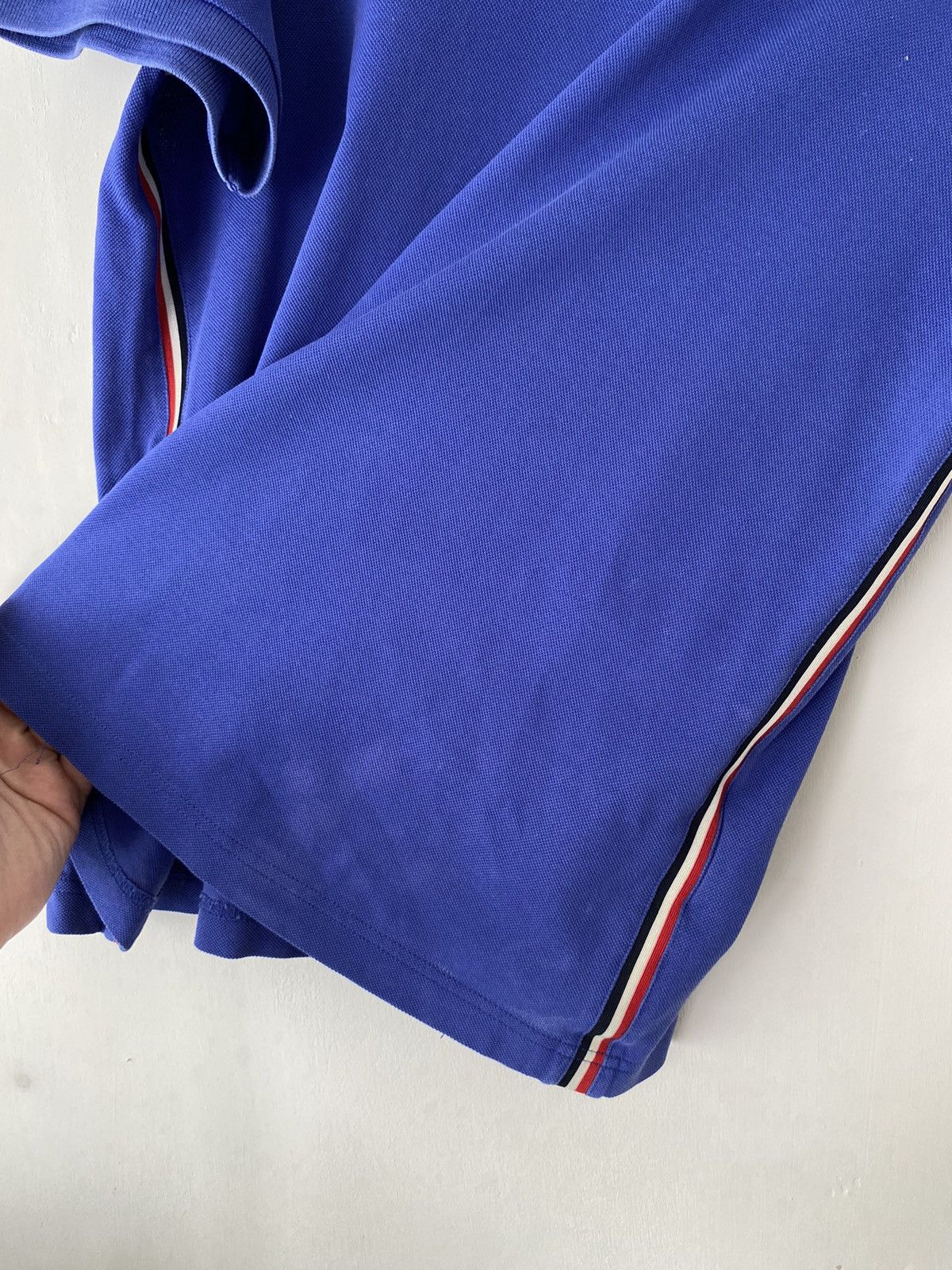 Moncler Moncler Rare Luxury Blue PoloT-shirt Size US S / EU 44-46 / 1 - 13 Thumbnail