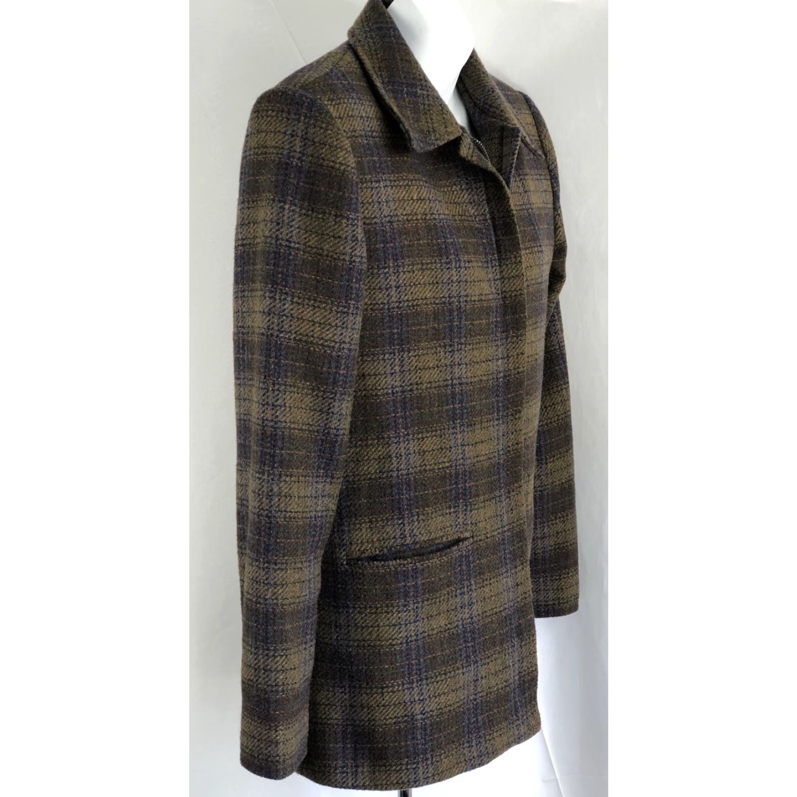 Vintage VINTAGE Requirements Jacket Women 8 Wool Plaid Zip Pockets Casual Preppy Bohemian Retro Fall/Winter Womens Size M / US 6-8 / IT 42-44 - 2 Thumbnail