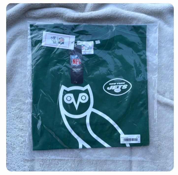 October's Very Own OVO x NFL New York Green Tee Size US L / EU 52-54 / 3 - 2 Thumbnail