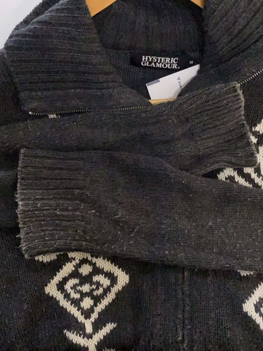 Hysteric Glamour Pattern Full Zip Wool Knit Sweater Size US M / EU 48-50 / 2 - 3 Thumbnail