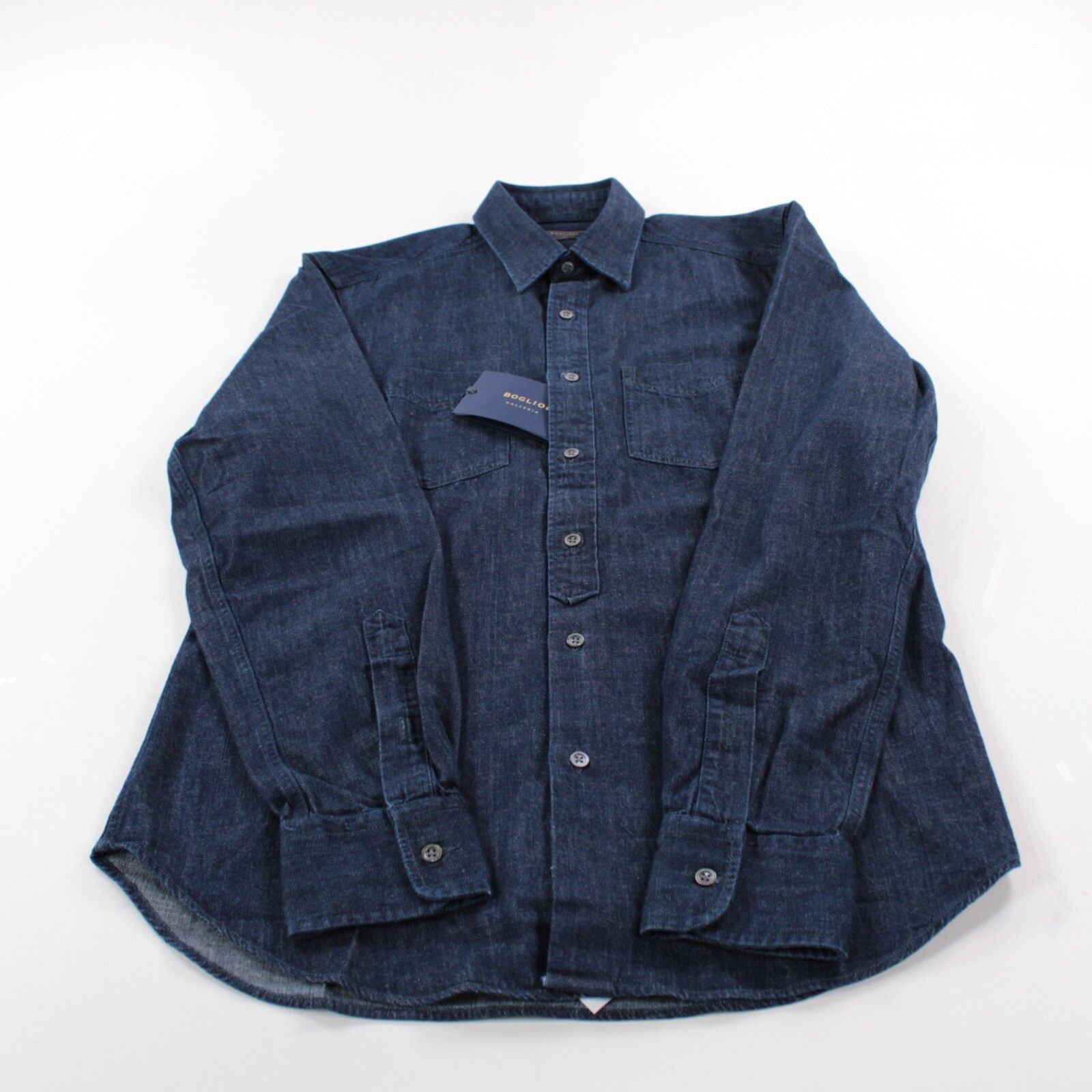 Boglioli Boglioli New with tags Shirt Size S US In Blue Size US S / EU 44-46 / 1 - 3 Thumbnail