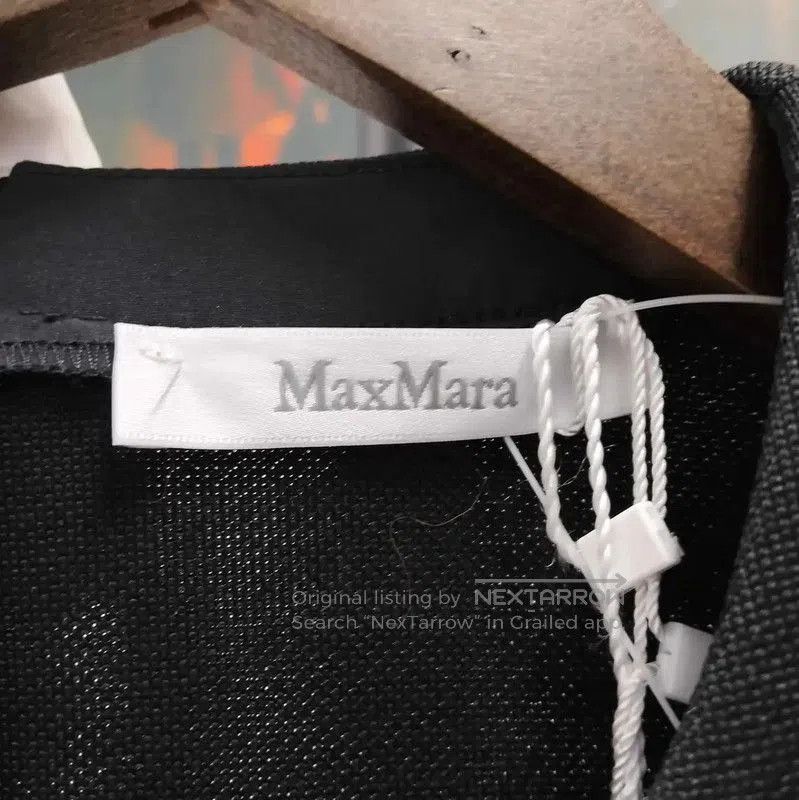 Max Mara MaxMara Summer Black Sleeveless Dress . Size S / US 4 / IT 40 - 3 Thumbnail