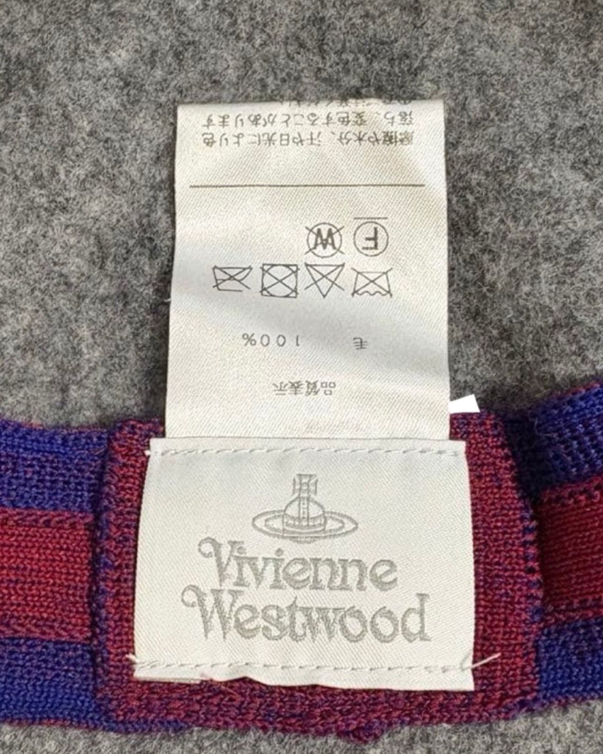 Vivienne Westwood Orb Embroidery Wool Beret Size ONE SIZE - 4 Thumbnail