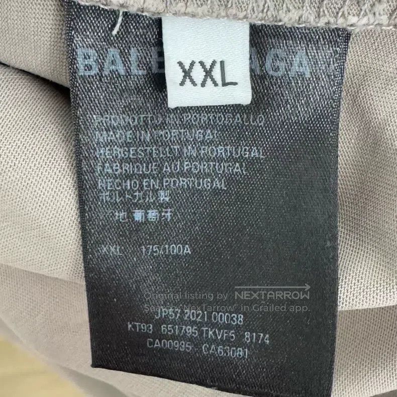 Balenciaga Balenciaga Mosaic Destroyed Letter Logo Short Sleeve Size US XXL / EU 58 / 5 - 4 Thumbnail