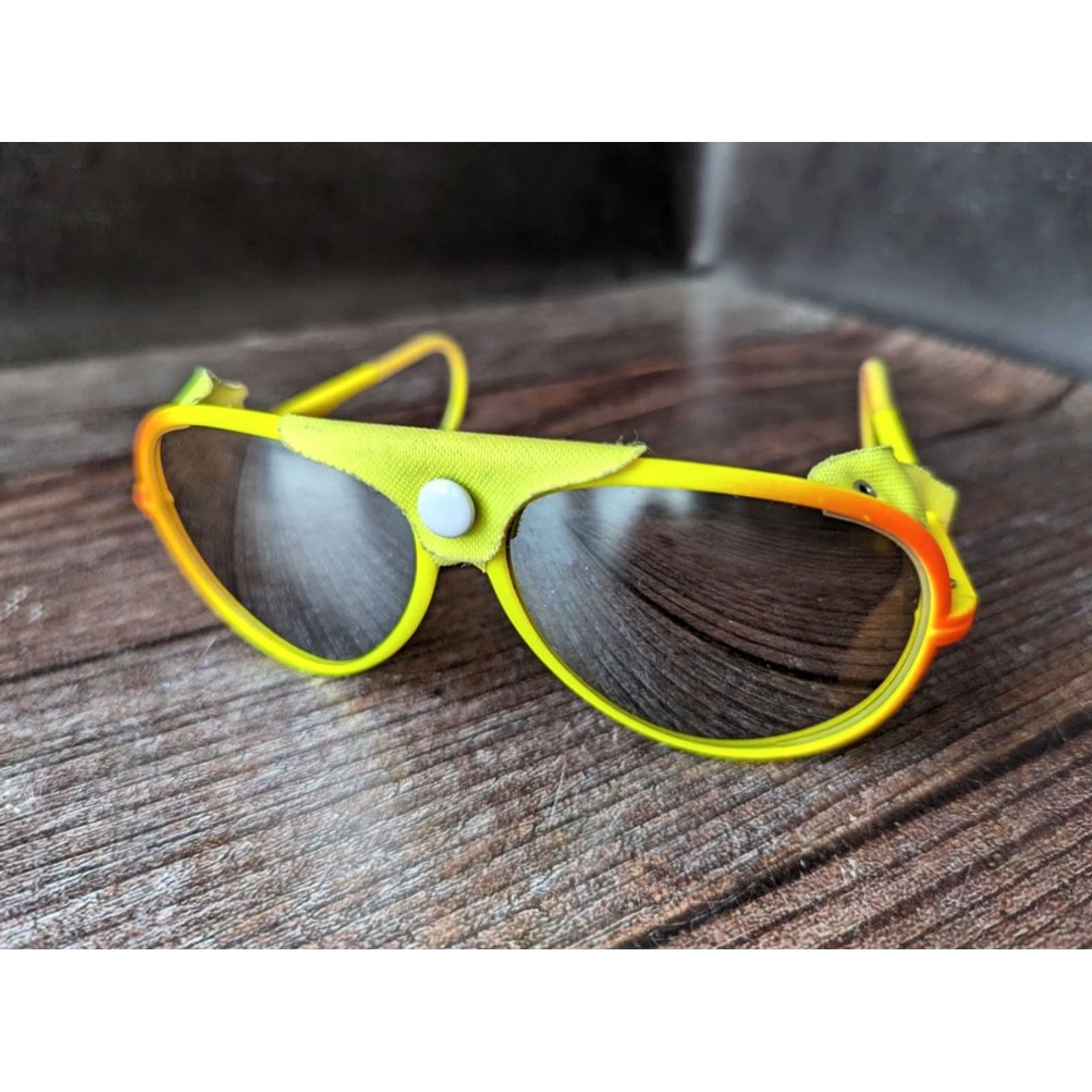 Vintage VINTAGE Cébé Sunglasses Yellow France Size ONE SIZE - 2 Thumbnail