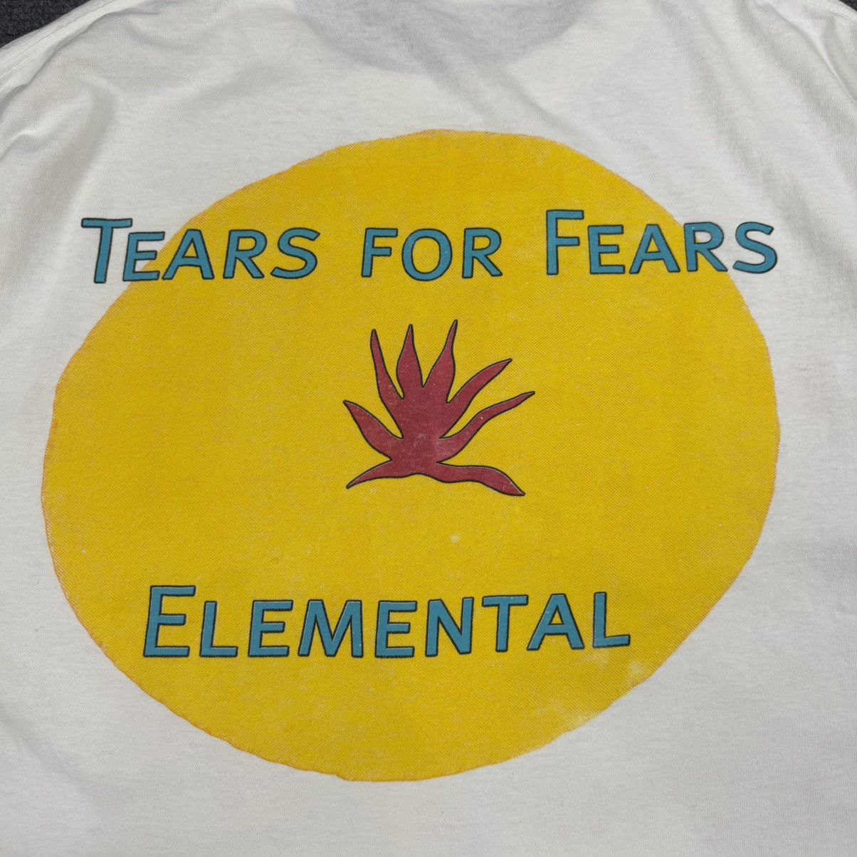 Band Tees Vintage 1993 Tears for Fears "Elemental" Tour T-Shirt Size US XL / EU 56 / 4 - 5 Thumbnail
