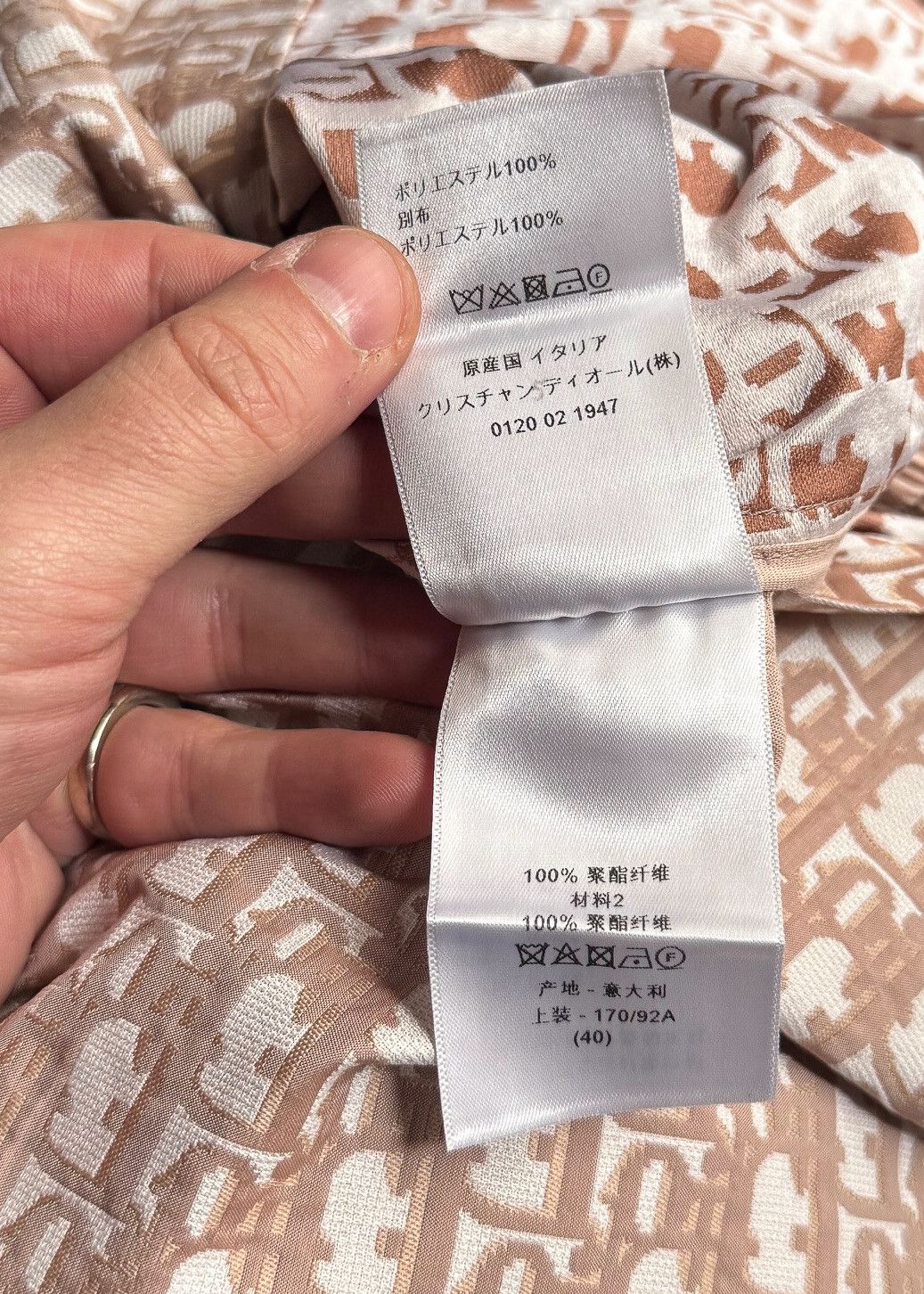 Dior Dior Pink Oblique Technical Taffeta Hooded Dress Mini Dress Size M / US 6-8 / IT 42-44 - 13 Thumbnail