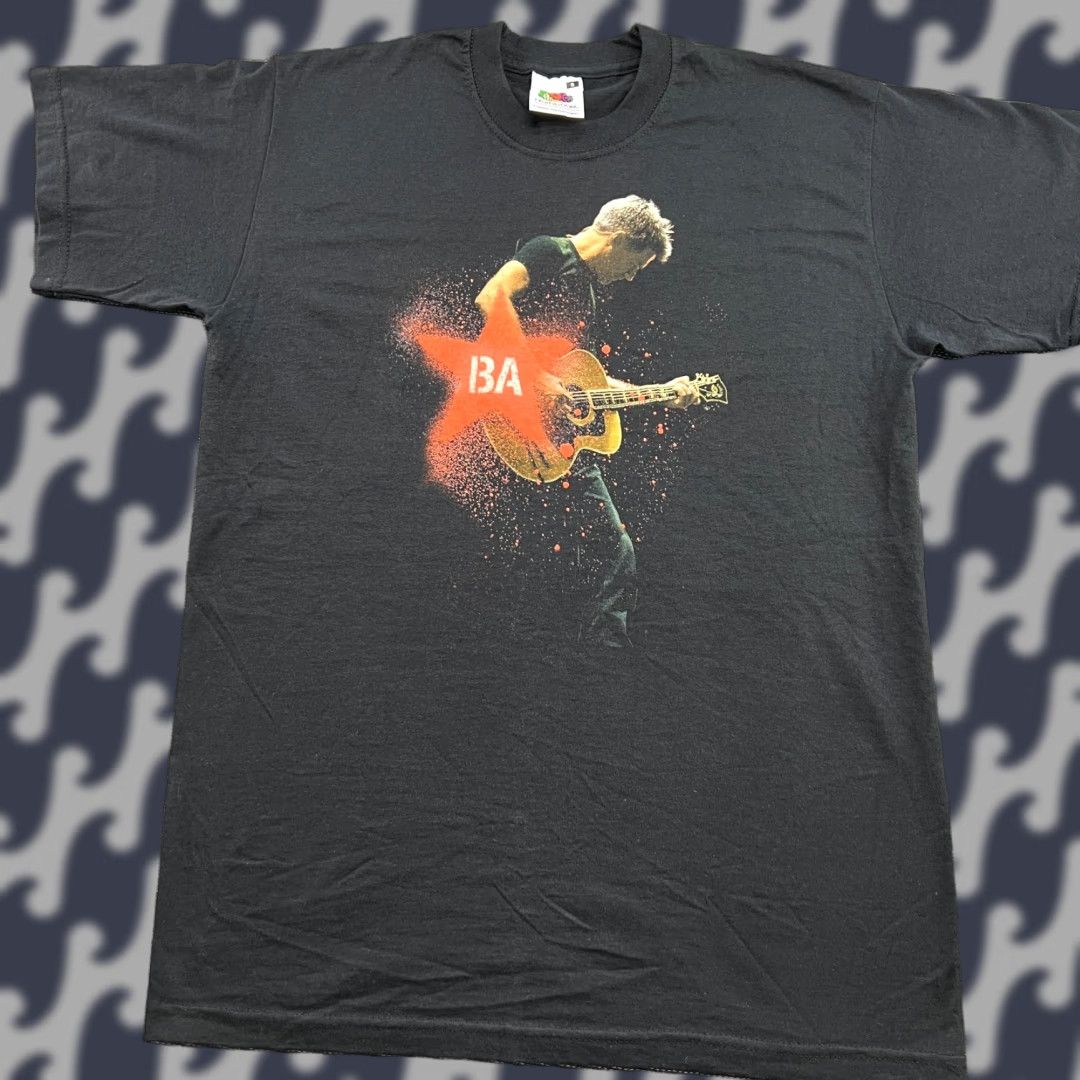 Gildan VINTAGE Bryan Adams Shirt Mens Small European Tour Tee Music Band Gildan Size US S / EU 44-46 / 1 - 1 Thumbnail