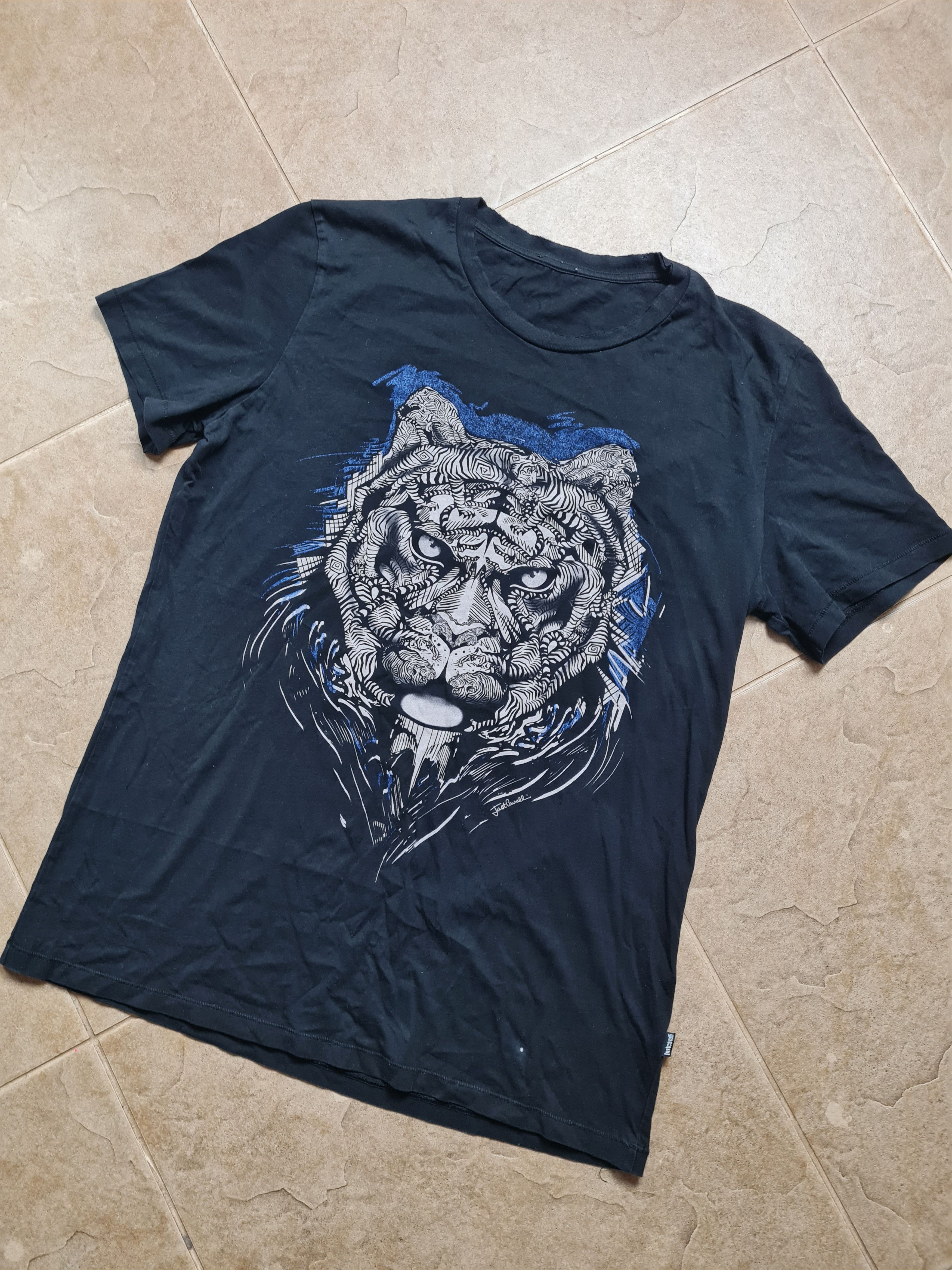 Just Cavalli Just Cavalli Lion Animal Big Logo print tee shirt size M Size US M / EU 48-50 / 2 - 5 Thumbnail